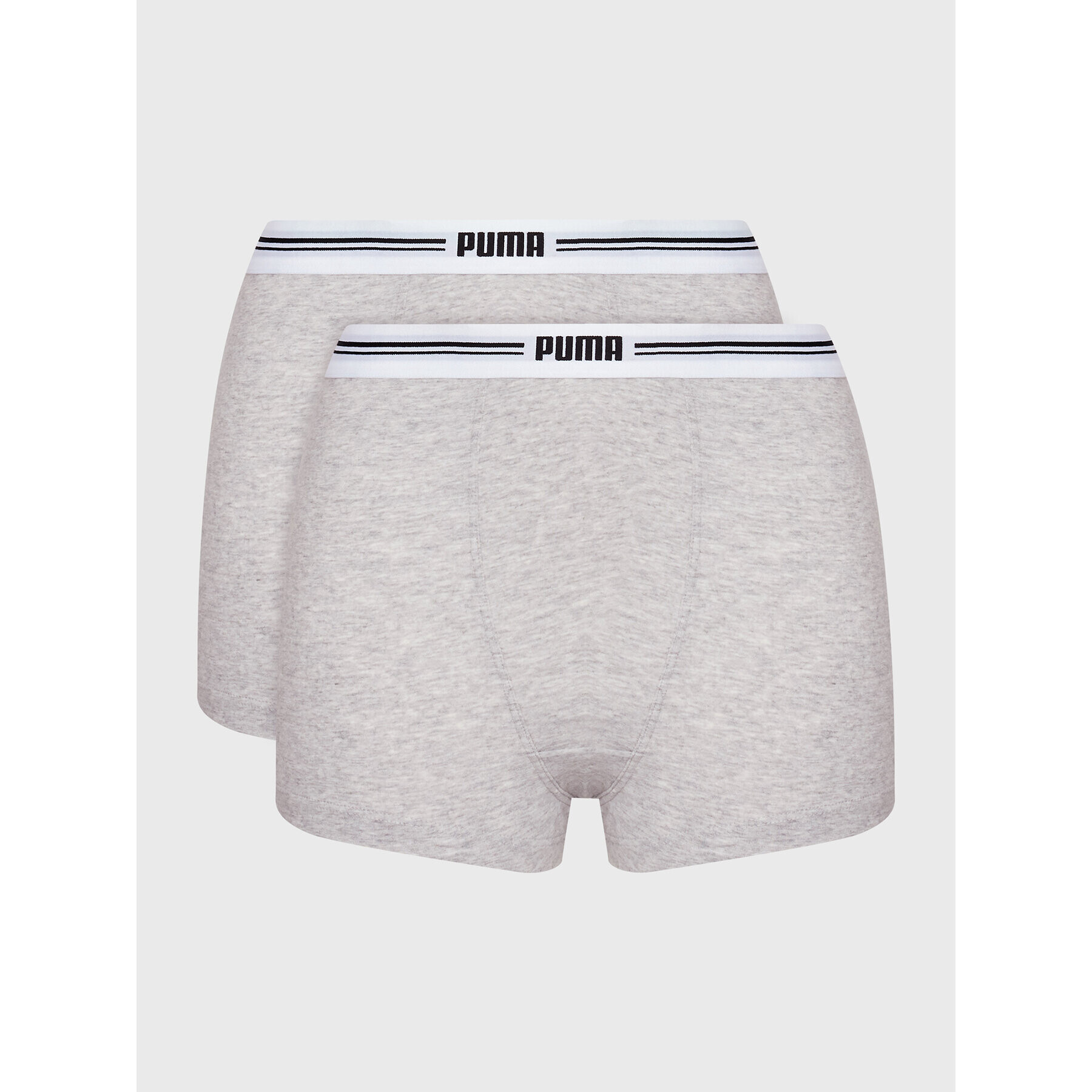 Puma Set 2 perechi de boxeri 935779 Gri - Pled.ro