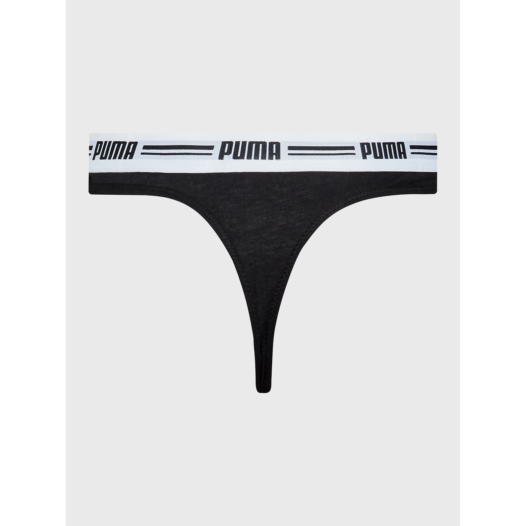 Puma Set 2 perechi de chiloți tanga 907854 Negru - Pled.ro