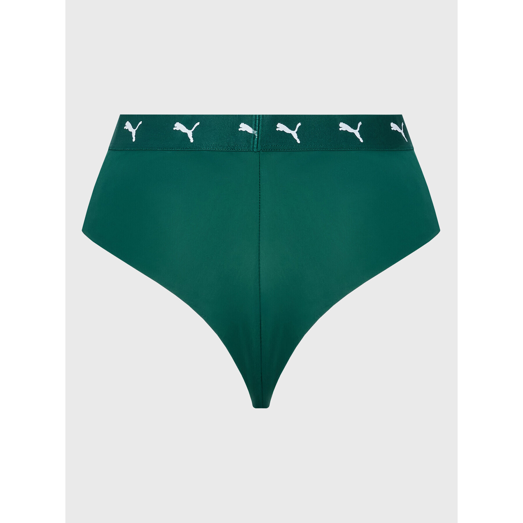 Puma Set 2 perechi de chiloți tanga 935792 Verde - Pled.ro