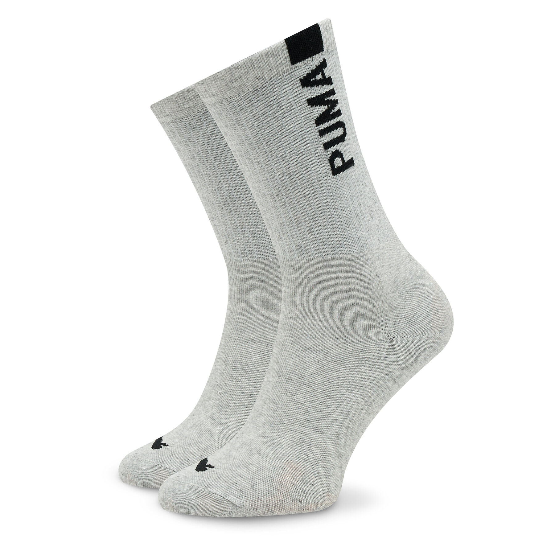 Puma Set de 2 perechi de șosete lungi de damă Women Slouch Sock 2P 938005 Gri - Pled.ro