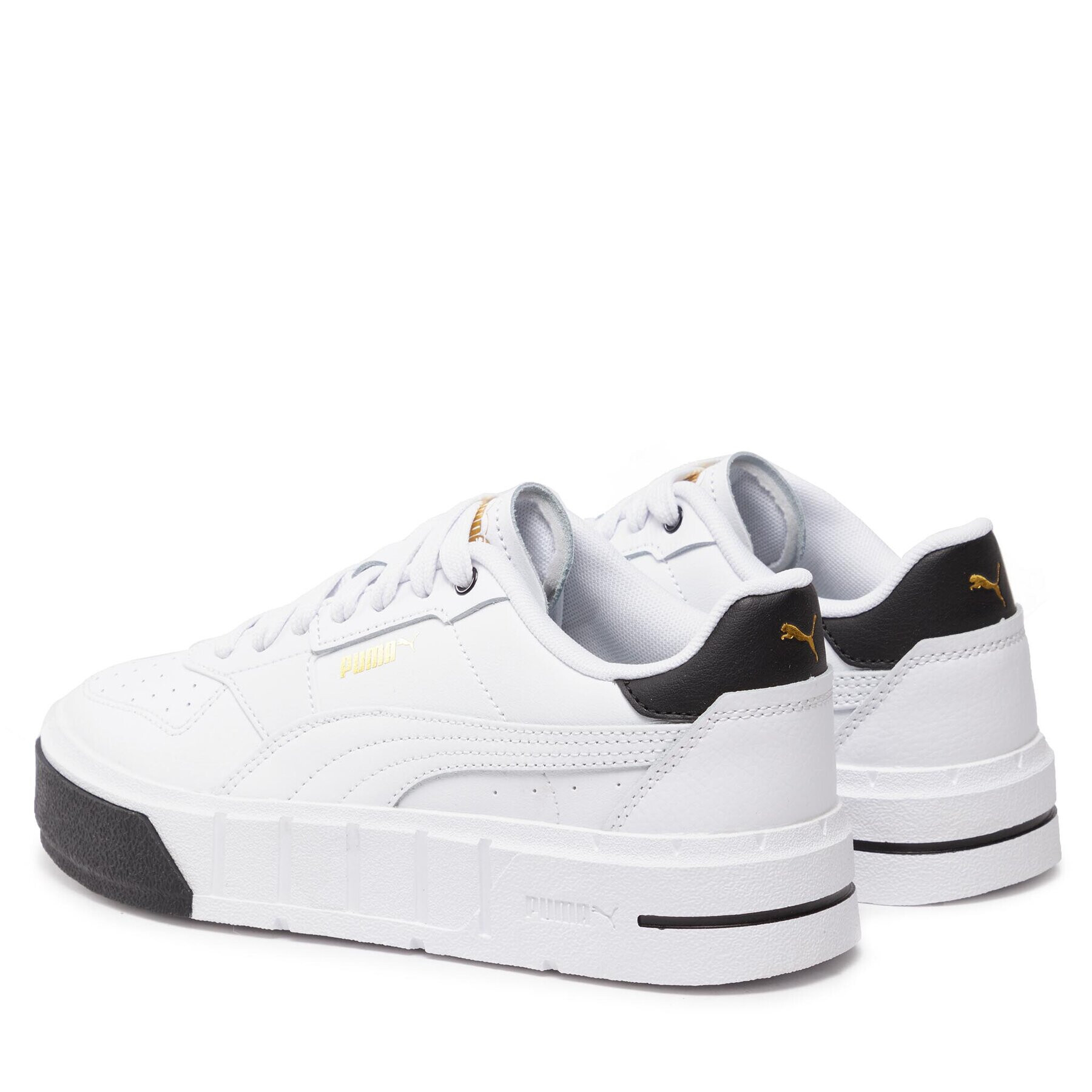 Puma Sneakers Cali Court Lth Jr 394384 01 Alb - Pled.ro