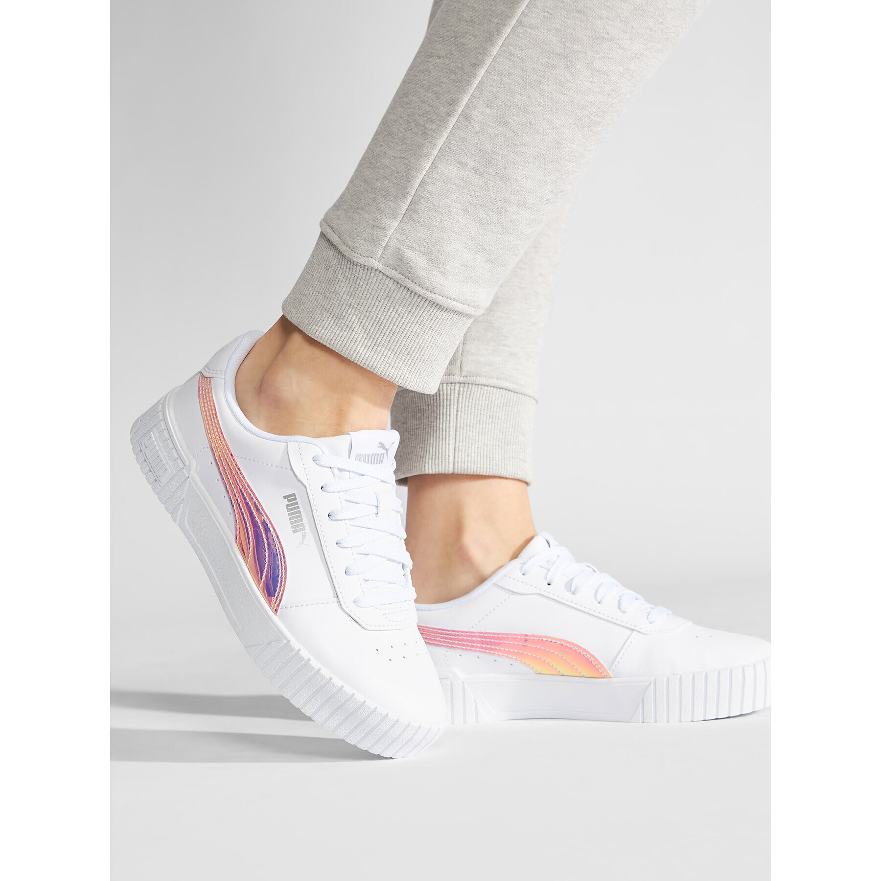 Puma Sneakers Carina 2.0 Holo Jr 387985 01 Alb - Pled.ro