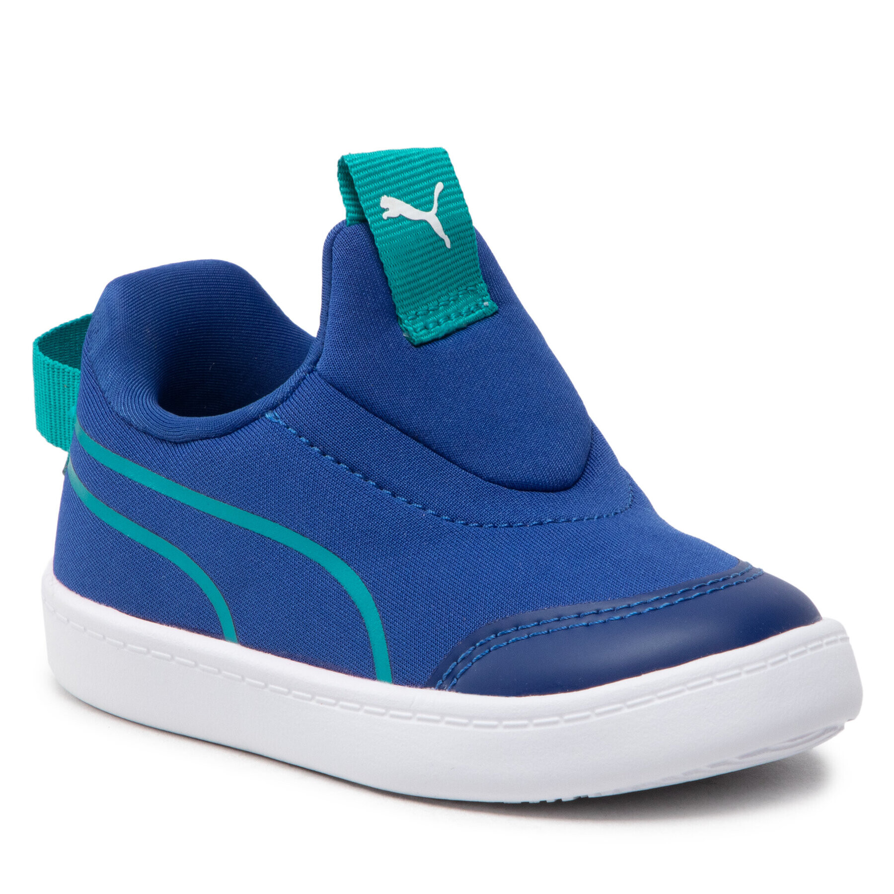 Puma Sneakers Courtflex V2 Slip On Inf 374859 11 Albastru - Pled.ro