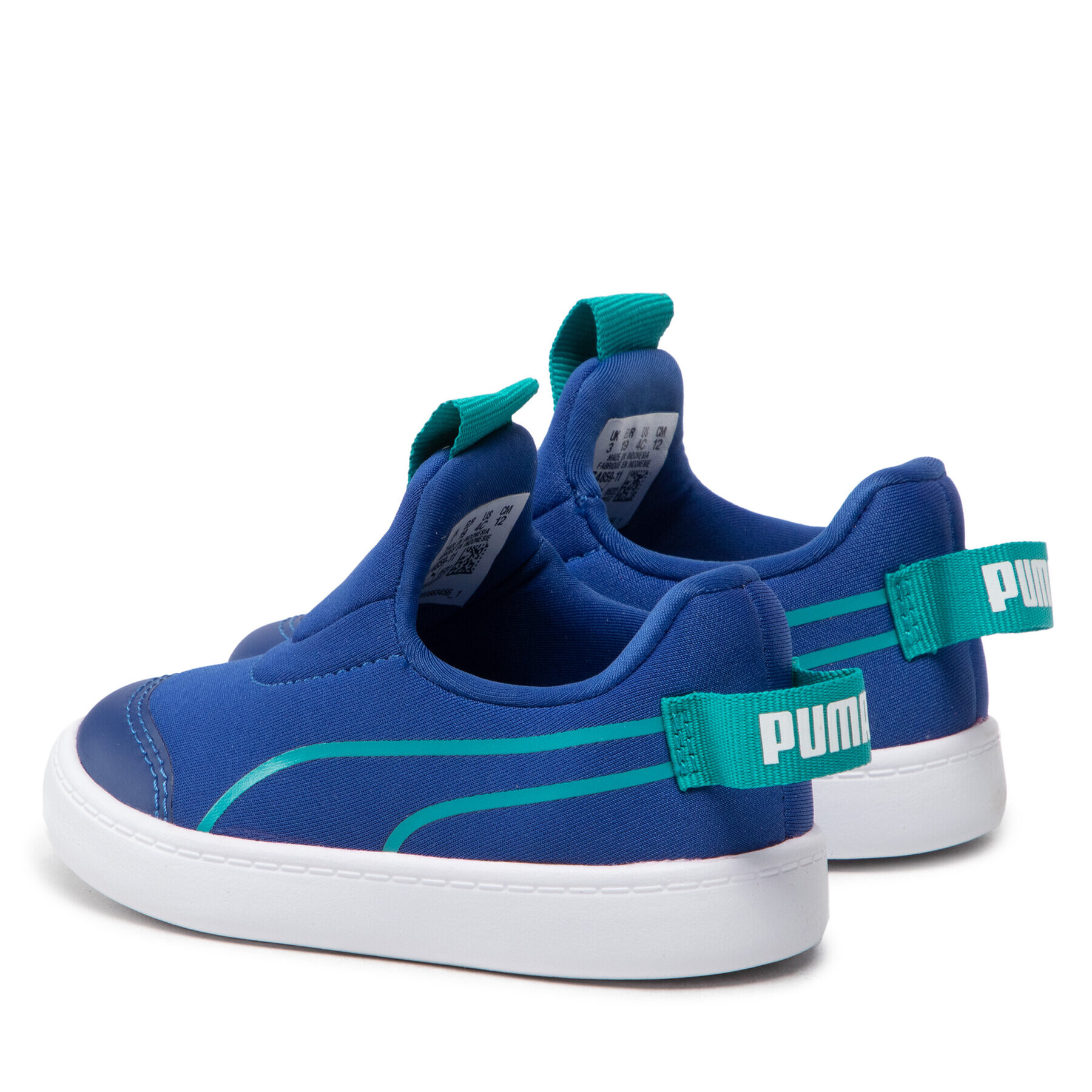 Puma Sneakers Courtflex V2 Slip On Inf 374859 11 Albastru - Pled.ro