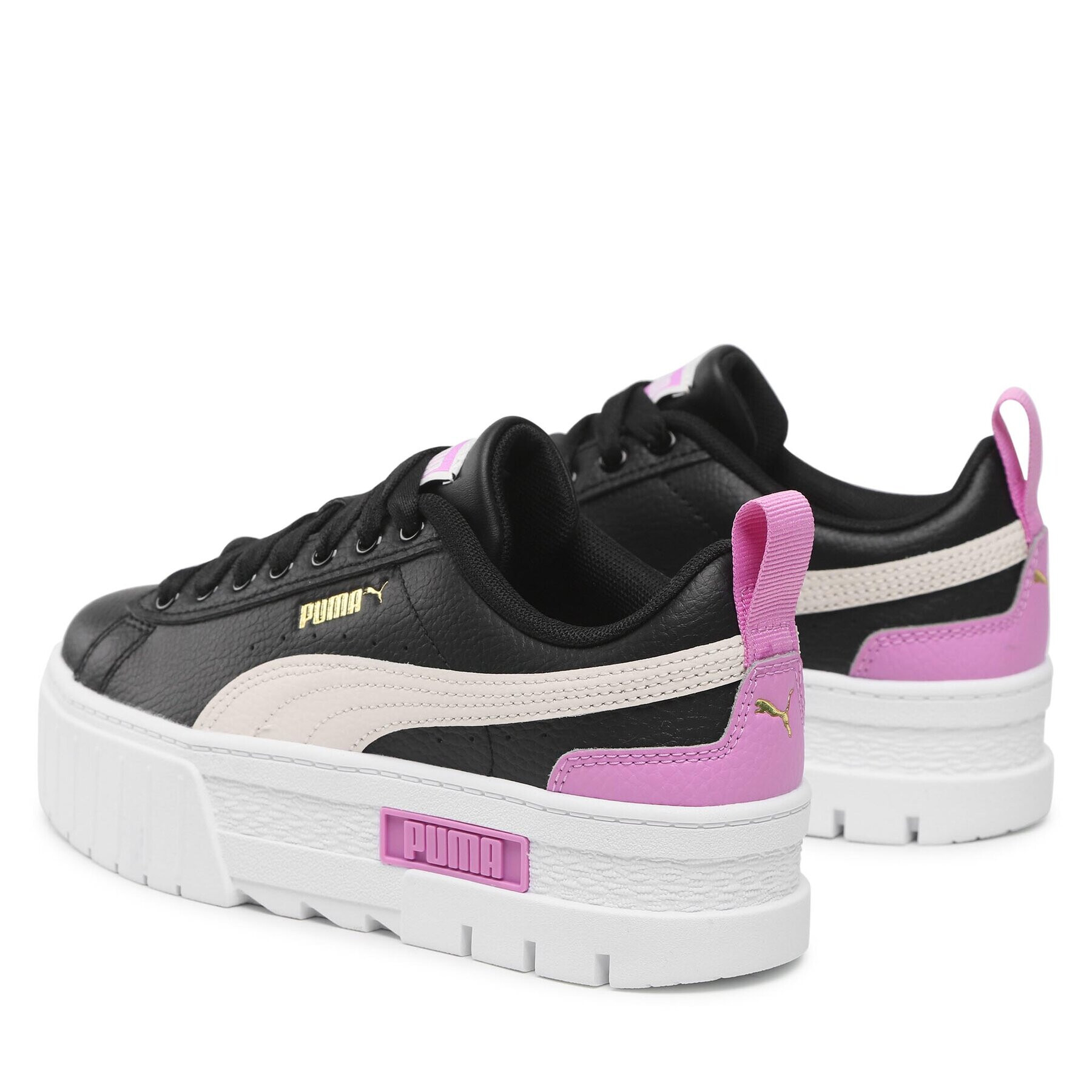 Puma Sneakers Mayze Lth Jr 384527 07 Negru - Pled.ro