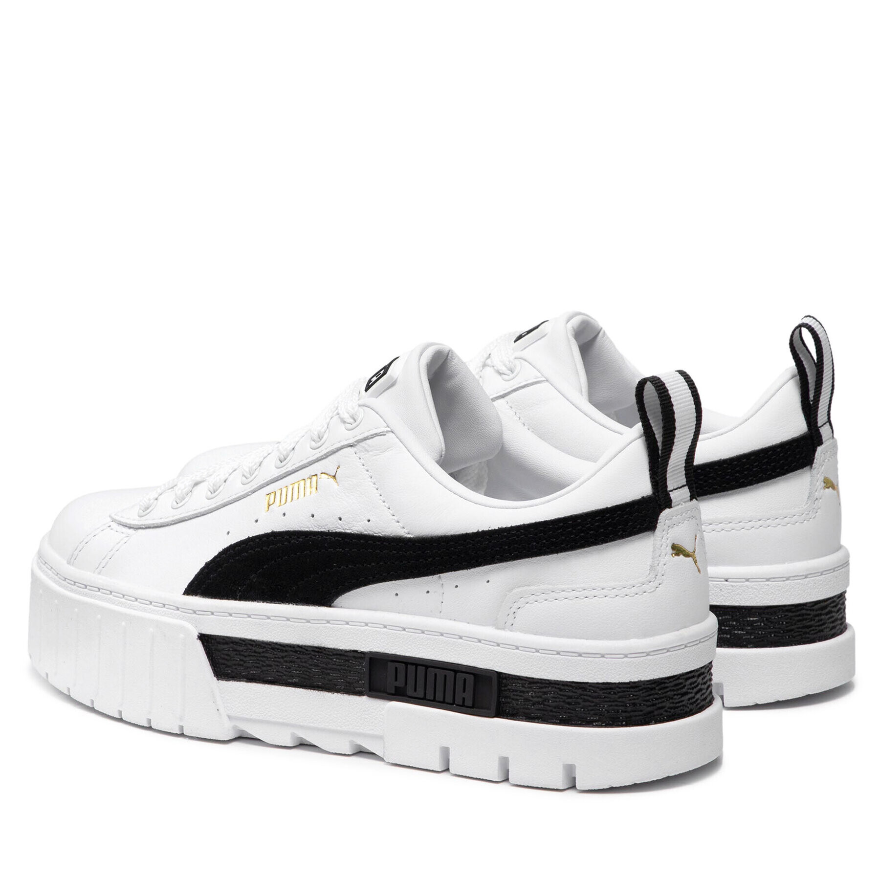 Puma Sneakers Mayze Lth Wn's 381983 01 Alb - Pled.ro