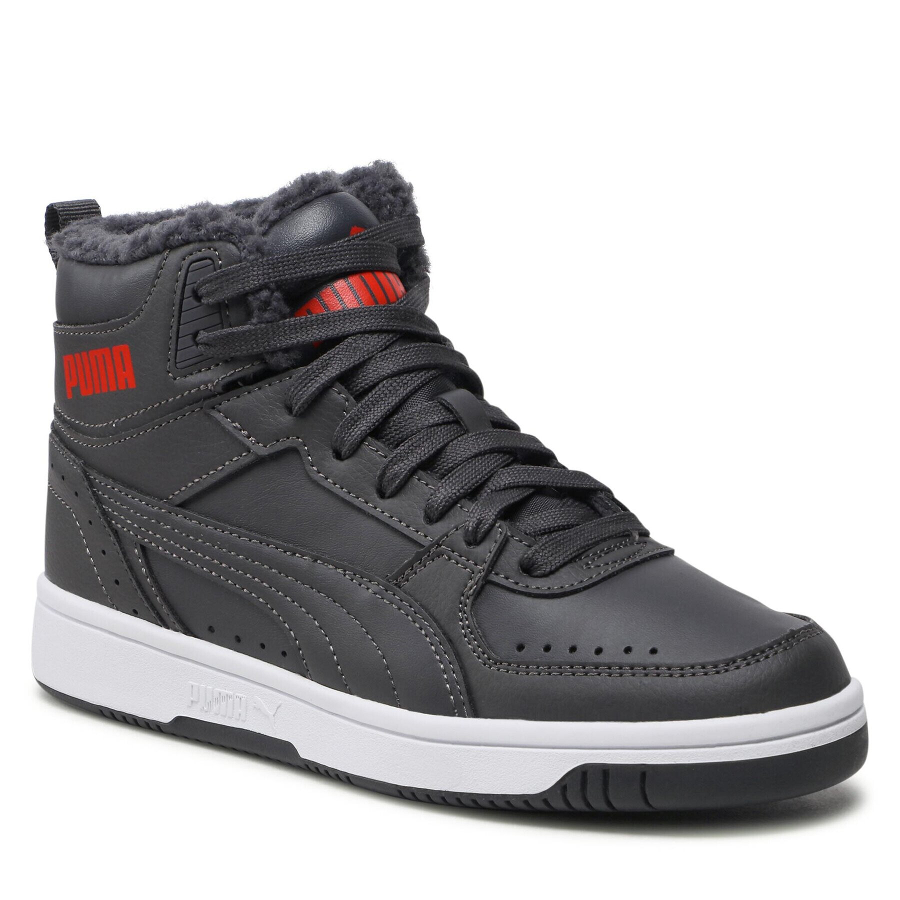 Puma Sneakers Rebound Jor Fur Jr 375477 06 Gri - Pled.ro