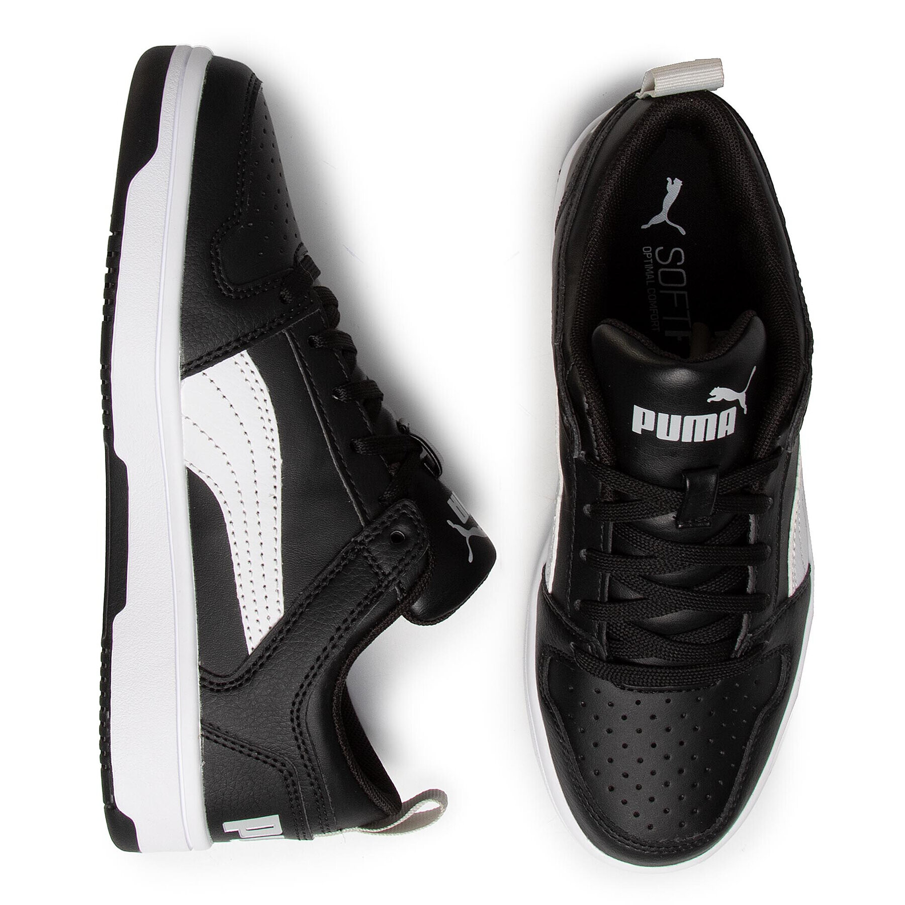 Puma Sneakers Rebound Layup Lo Sl Jr 370490 02 Negru - Pled.ro