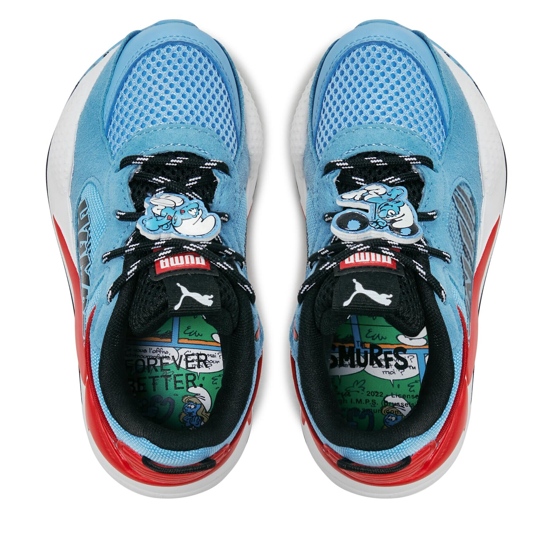 Puma Sneakers RS-X The Smurfs PS 394784 01 Albastru - Pled.ro