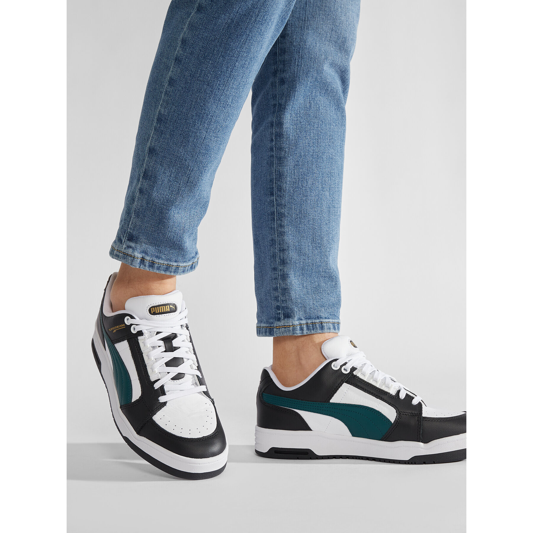 Puma Sneakers Slipstream Lo 383401 09 Alb - Pled.ro