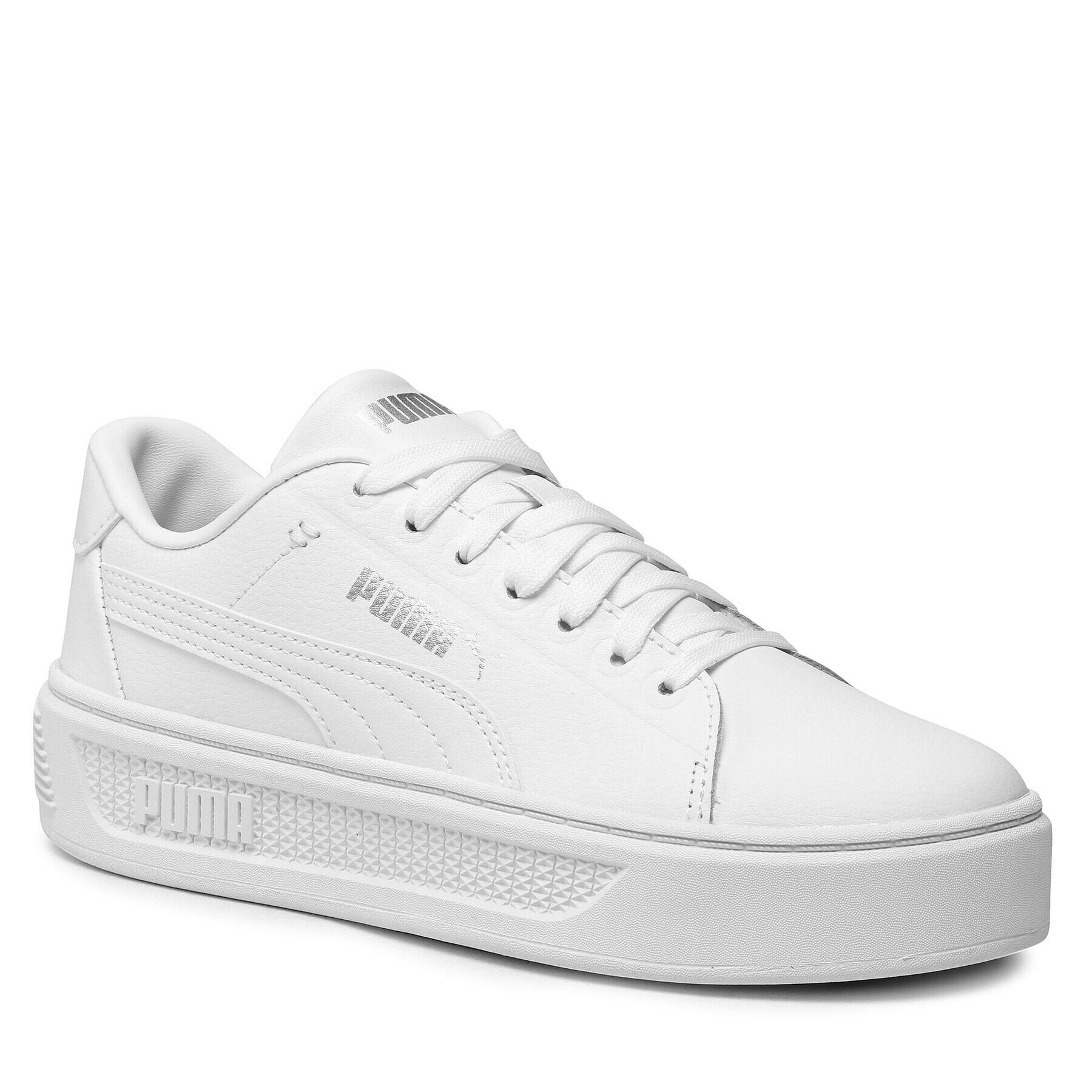 Puma Sneakers Smash Platform V3 Sleek 38940101 Alb - Pled.ro