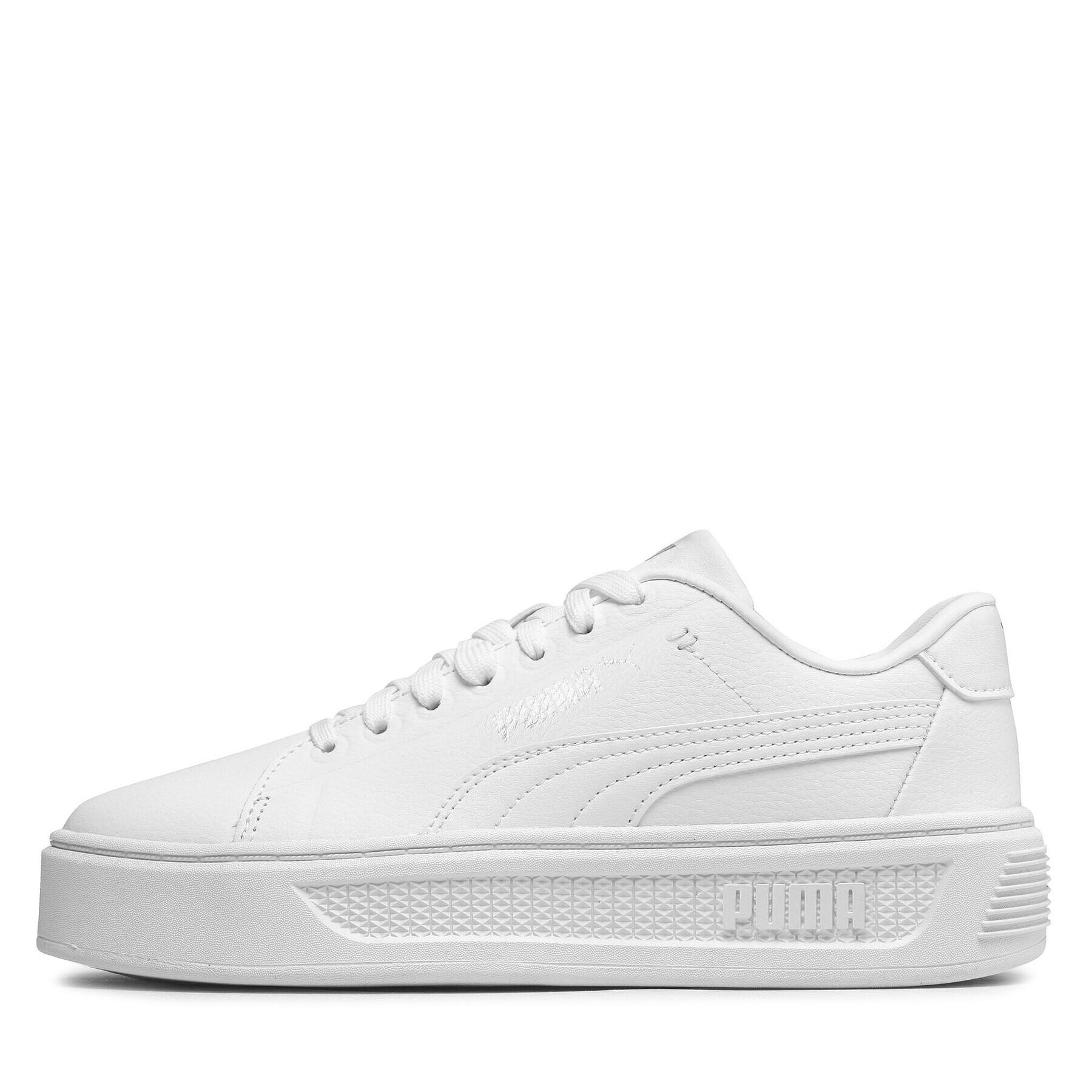 Puma Sneakers Smash Platform V3 Sleek 38940101 Alb - Pled.ro