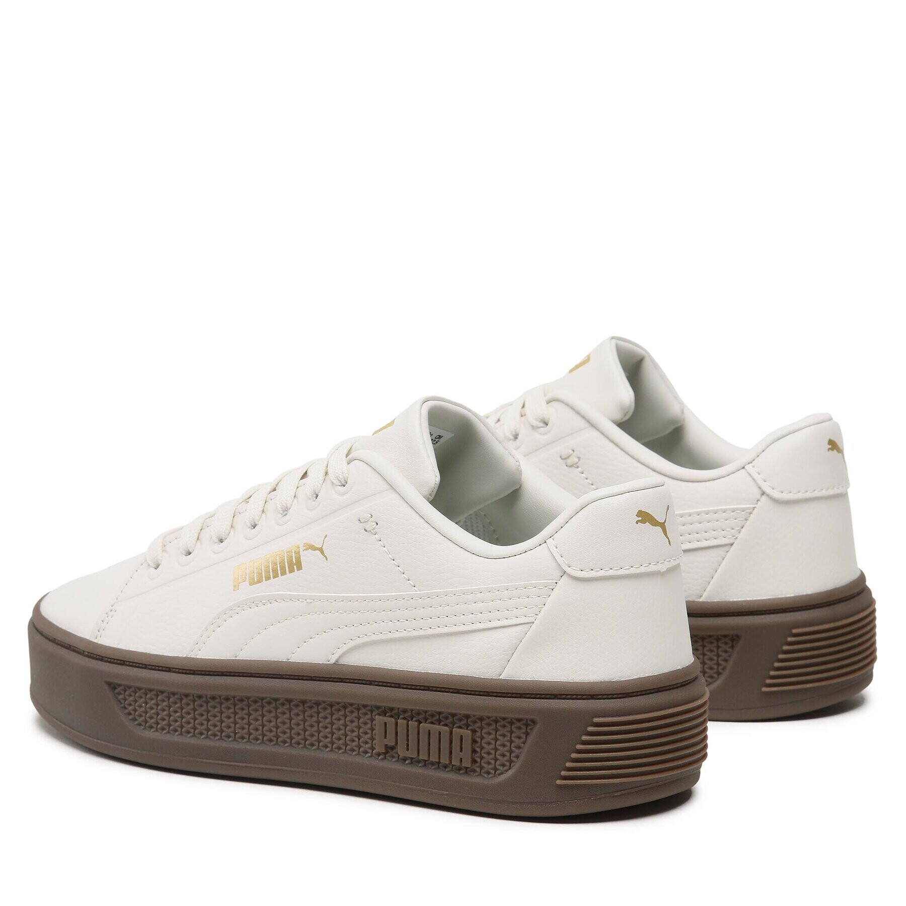 Puma Sneakers Smash Platform V3 Sleek 38940103 Écru - Pled.ro