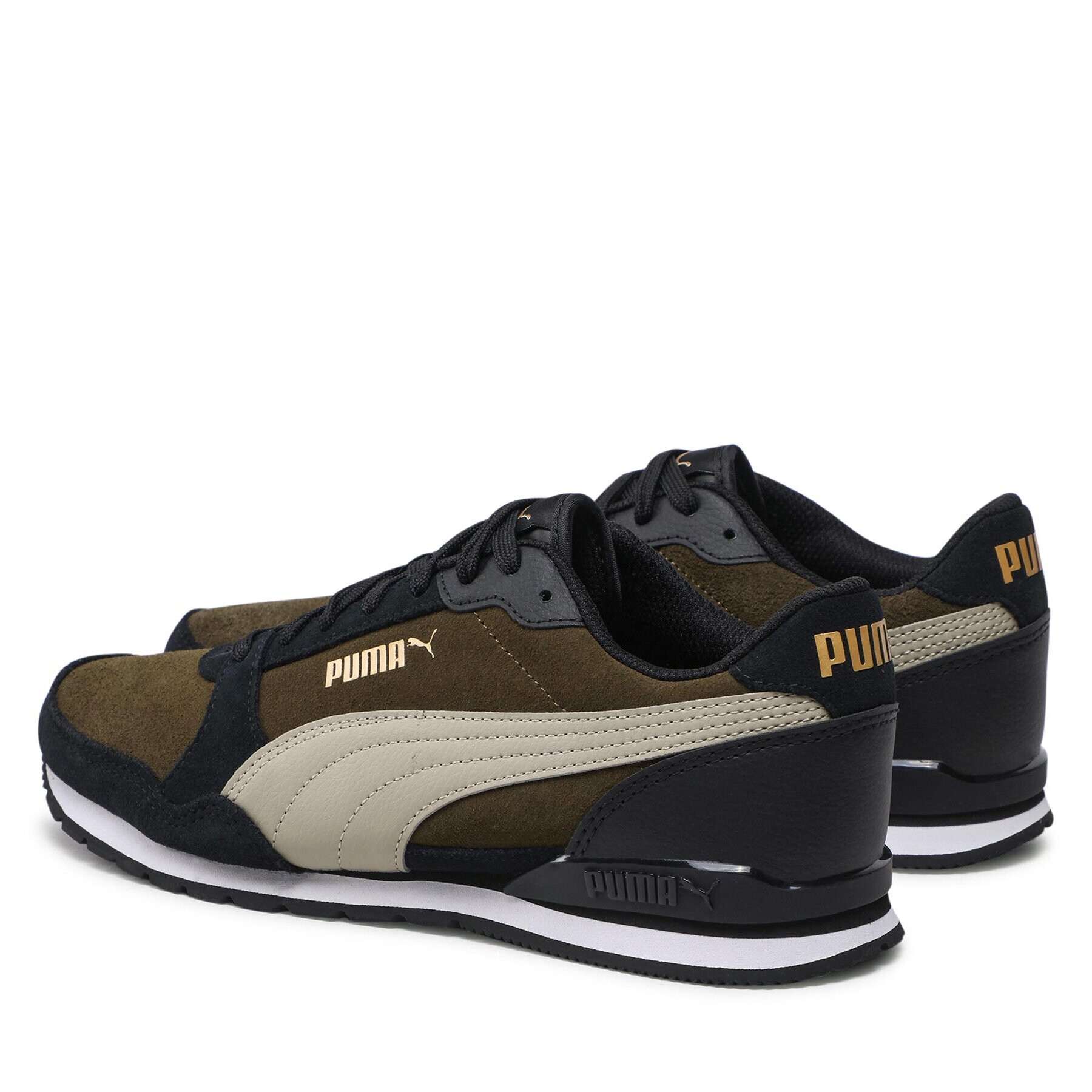 Puma Sneakers St Runner V3 Sd 387646 08 Kaki - Pled.ro