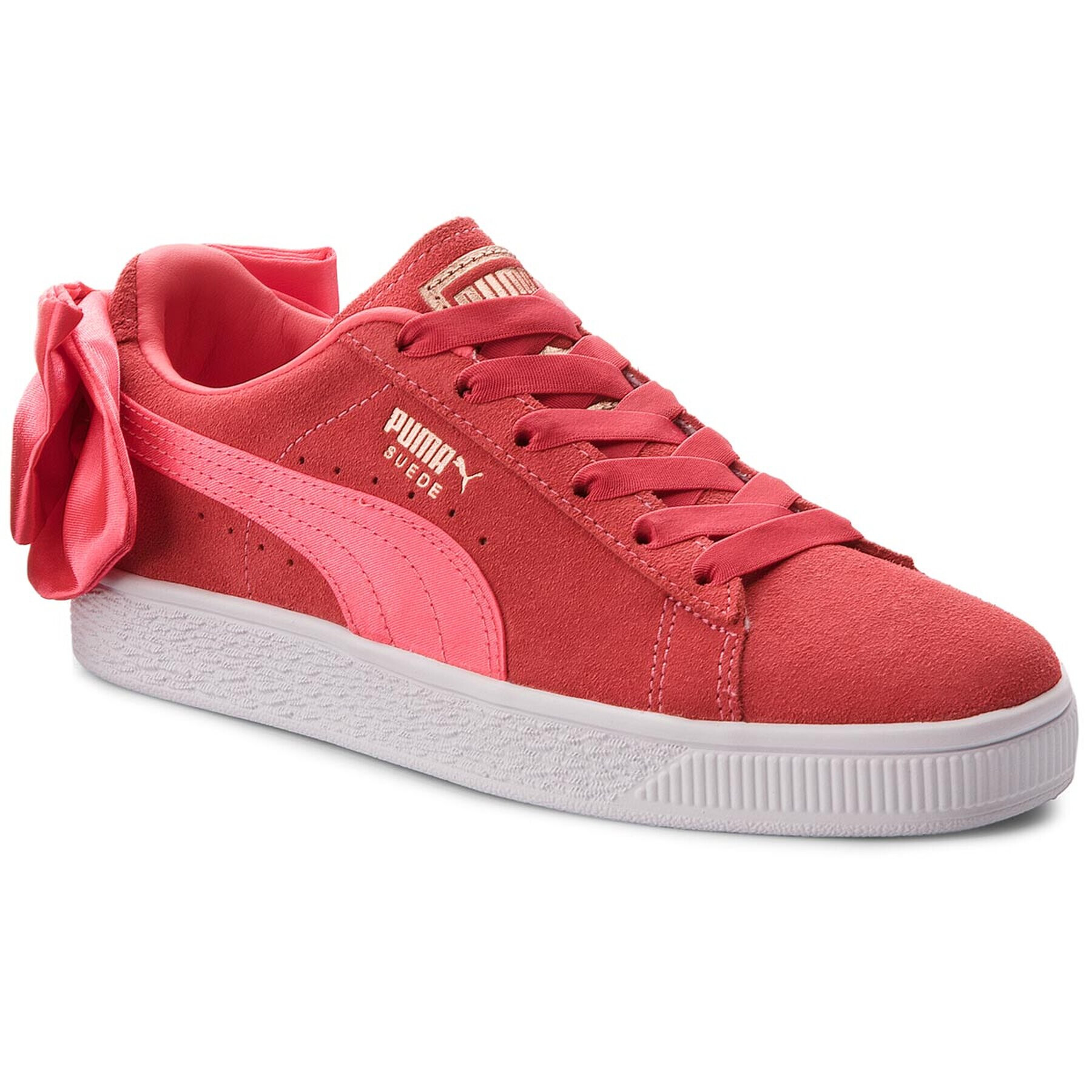 Puma Sneakers Suede Bow Jr 367316 02 Roz - Pled.ro