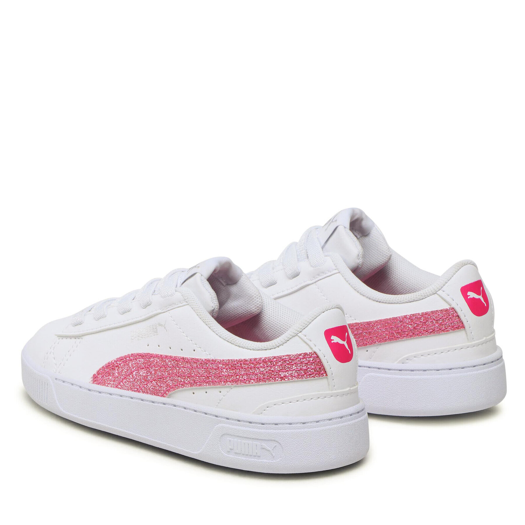 Puma Sneakers Vikky V3 Glitz Fs Ac Ps 389679 02 Alb - Pled.ro