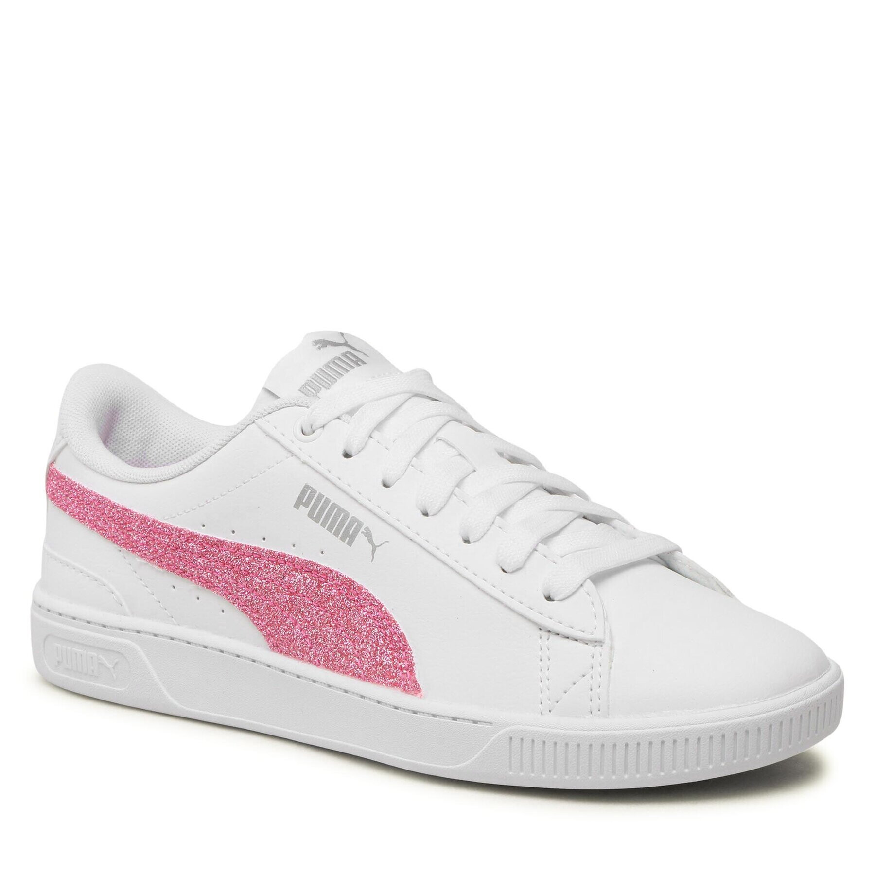 Puma Sneakers Vikky V3 Glitz Fs Jr 389678 02 Alb - Pled.ro