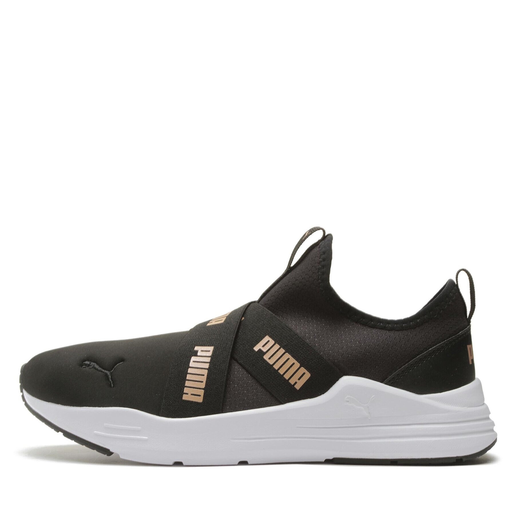 Puma Sneakers Wired Run Slipon Metallics 389281 01 Negru - Pled.ro