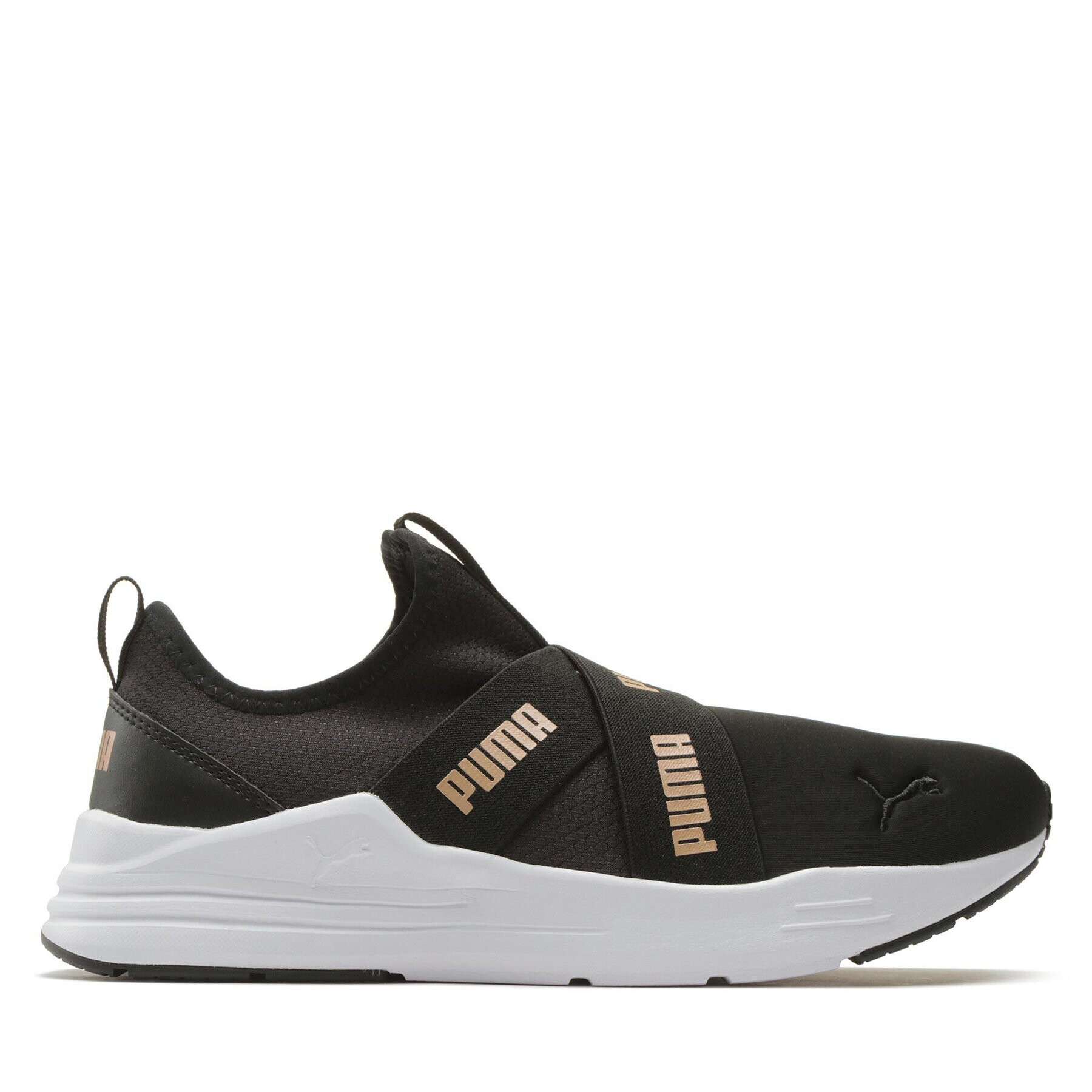 Puma Sneakers Wired Run Slipon Metallics 389281 01 Negru - Pled.ro