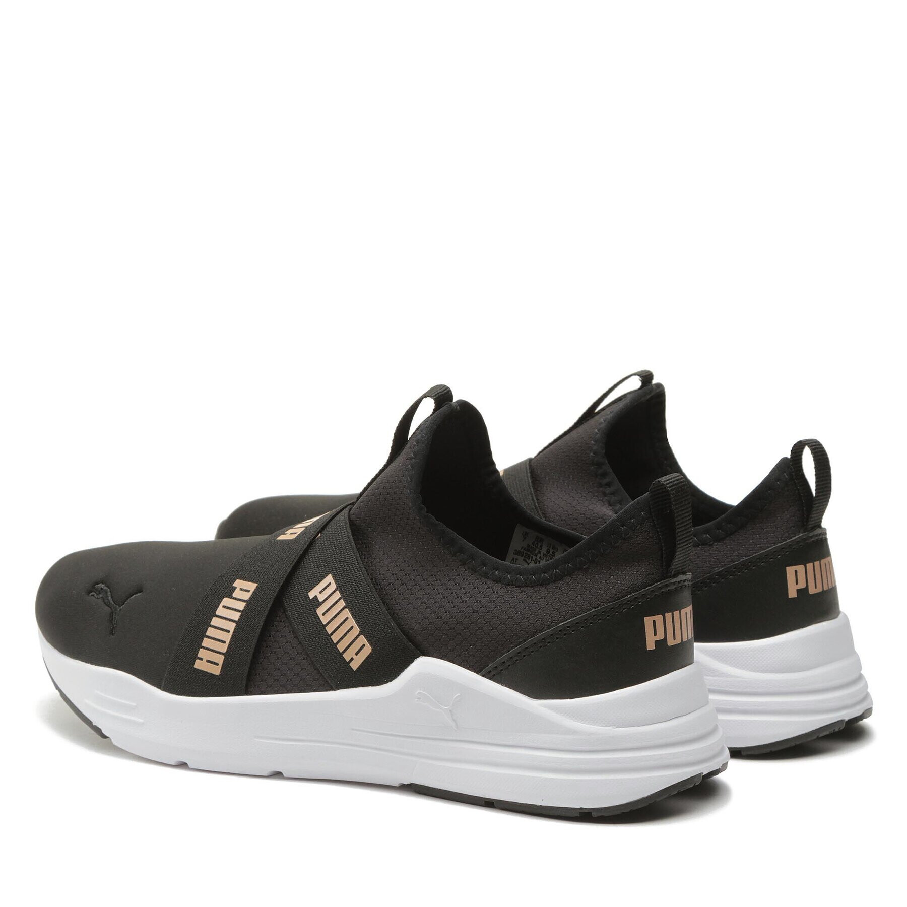 Puma Sneakers Wired Run Slipon Metallics 389281 01 Negru - Pled.ro