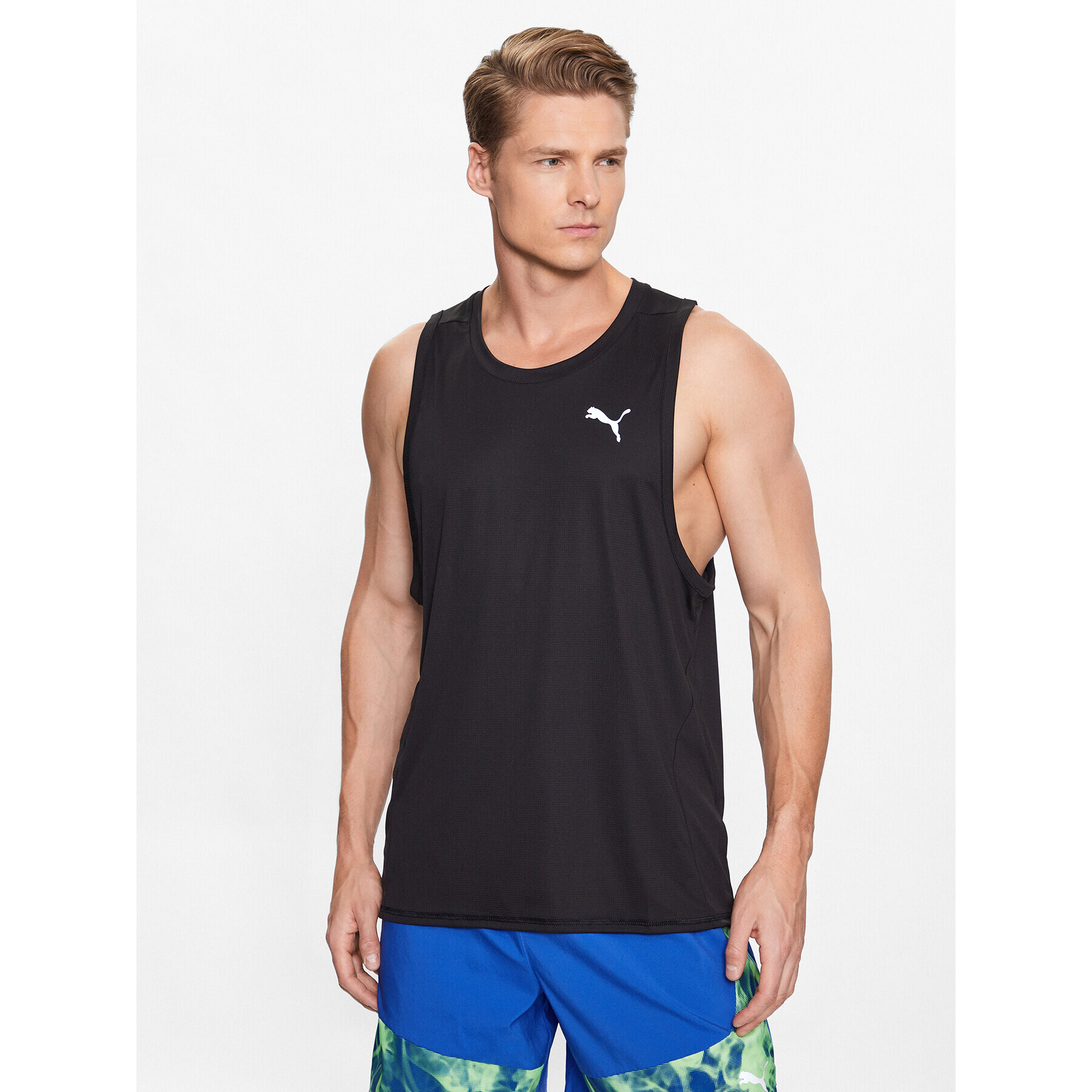 Puma Tank top Run Favorite 523149 Negru Regular Fit - Pled.ro