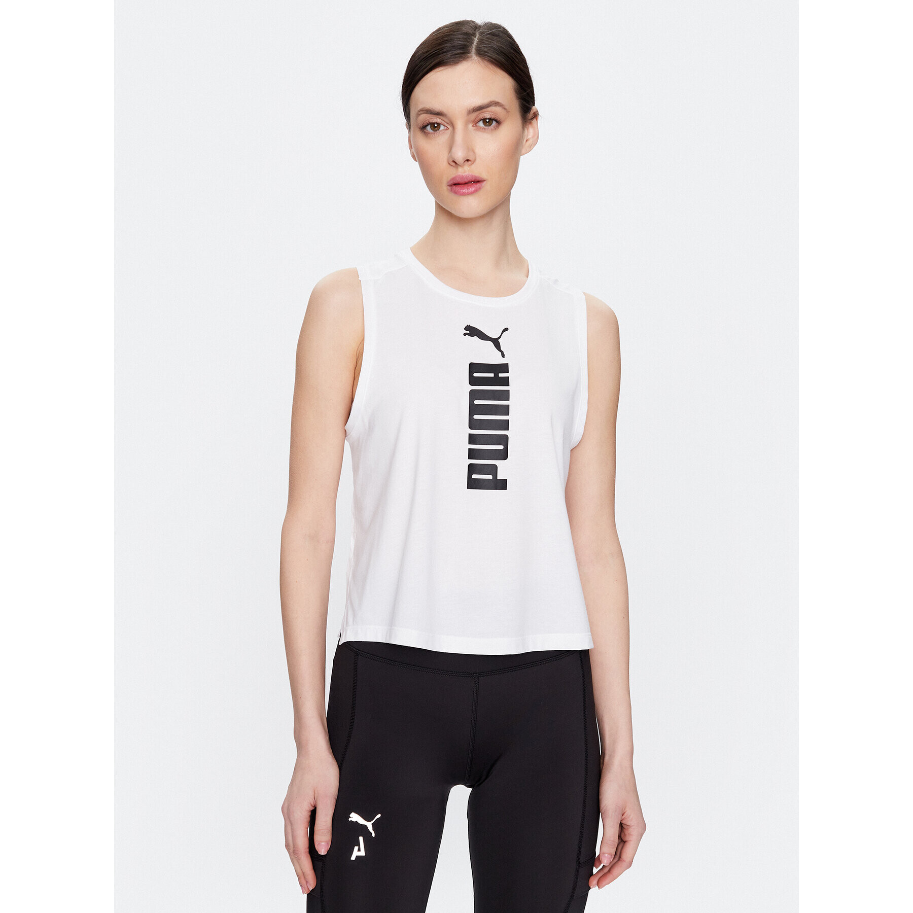 Puma Top Fit 523080 Alb Regular Fit - Pled.ro