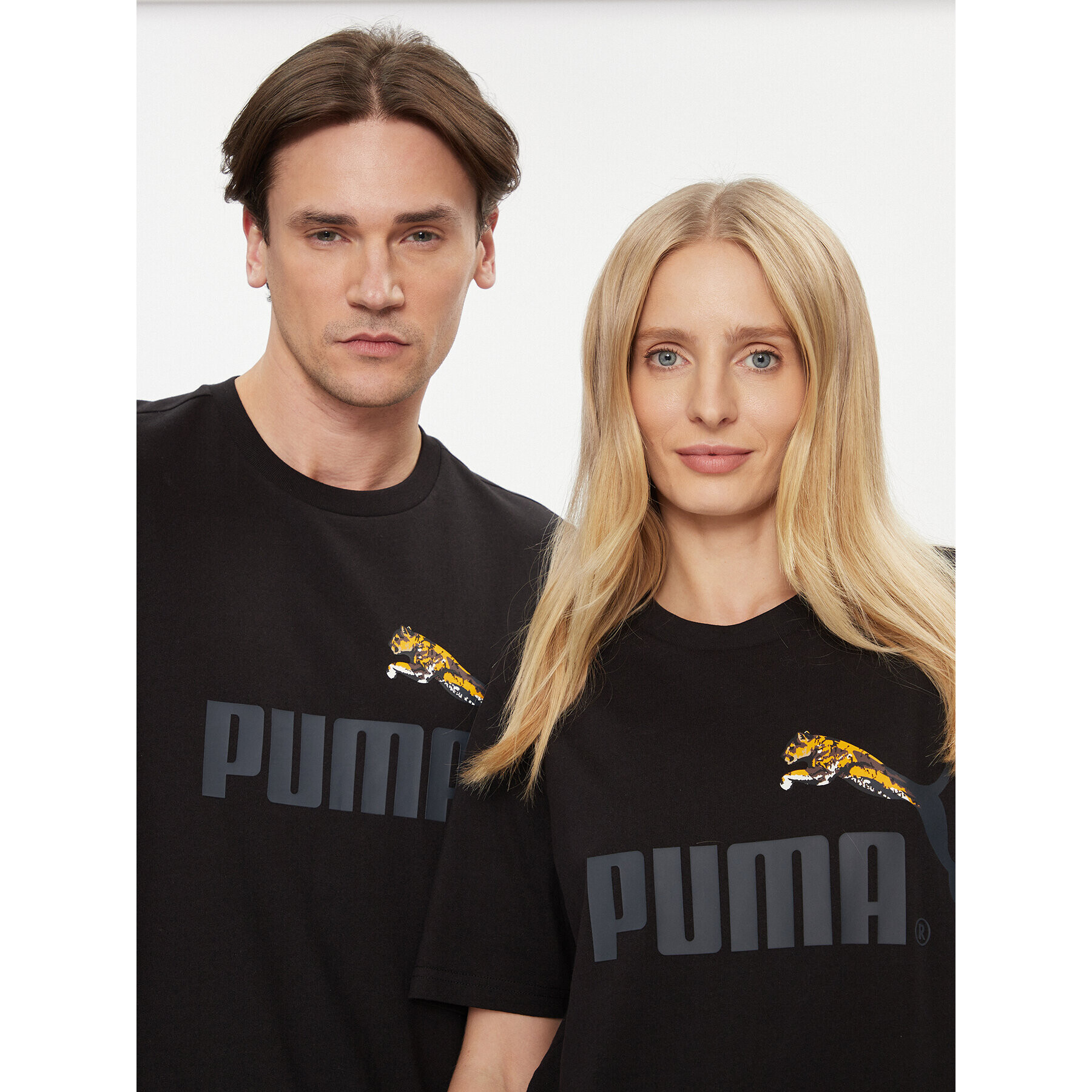 Puma Tricou Classics No.1 Logo Celebration 622182 Negru Regular Fit - Pled.ro