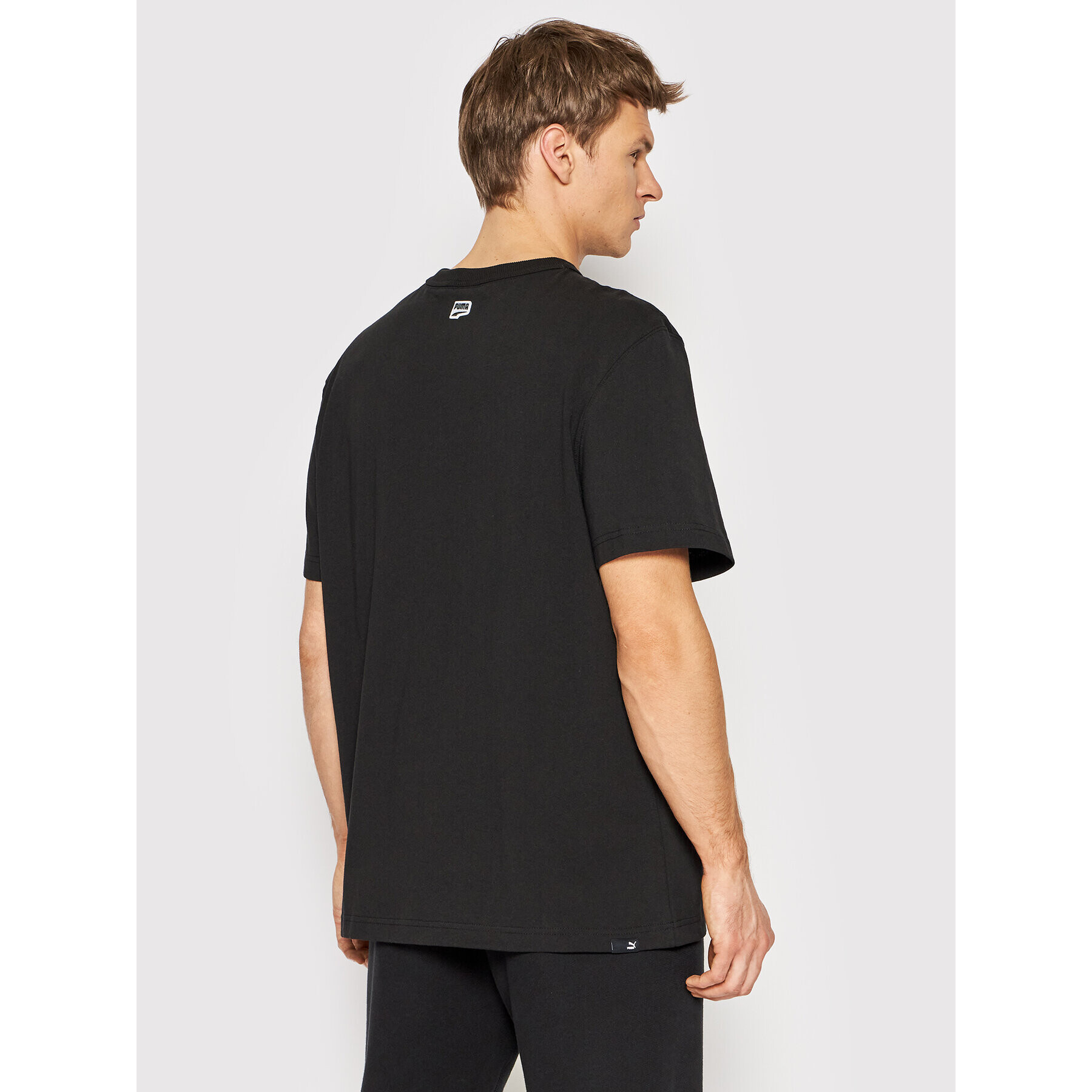 Puma Tricou Downtown Graphic 533673 Negru Regular Fit - Pled.ro