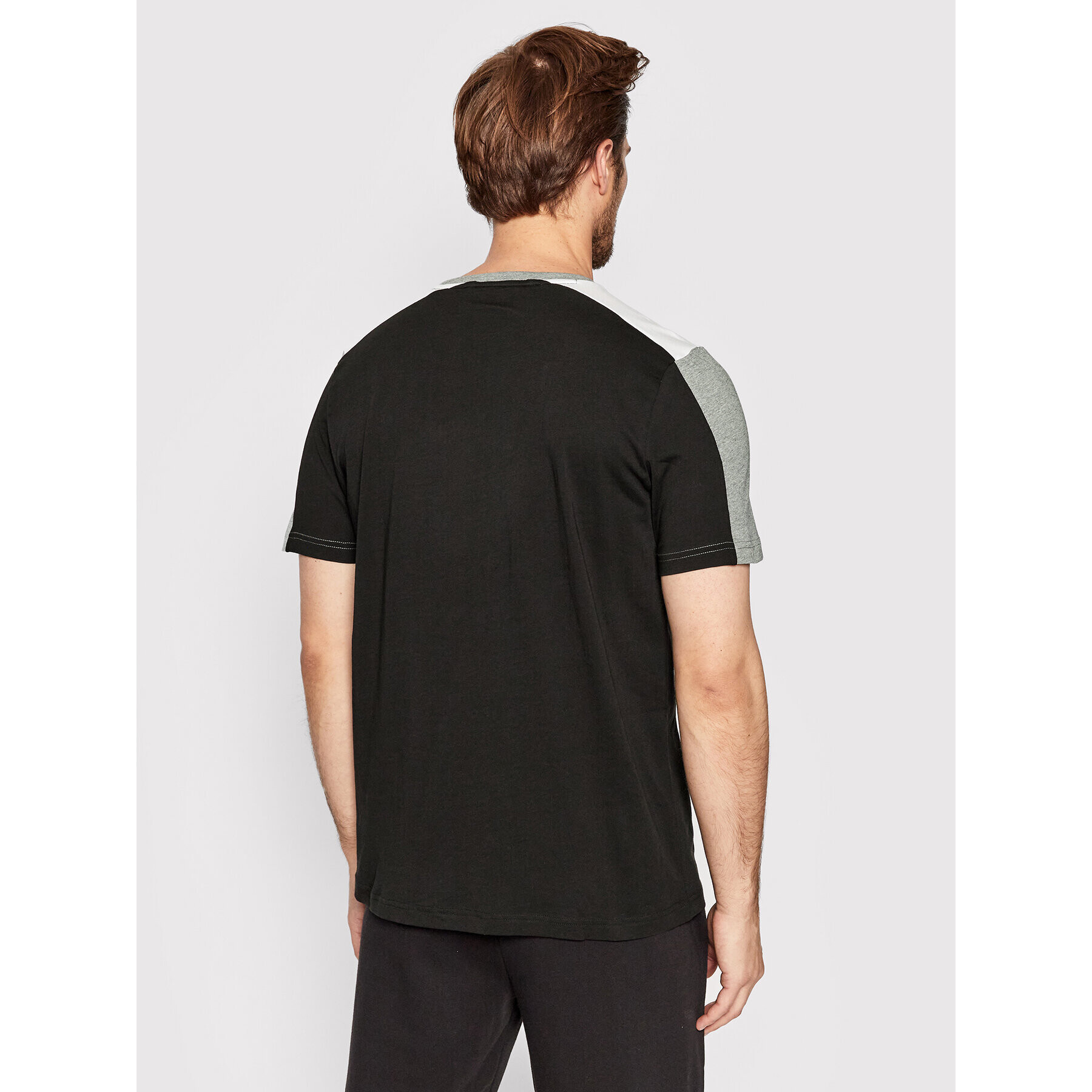 Puma Tricou Ess+Block 847426 Negru Regular Fit - Pled.ro