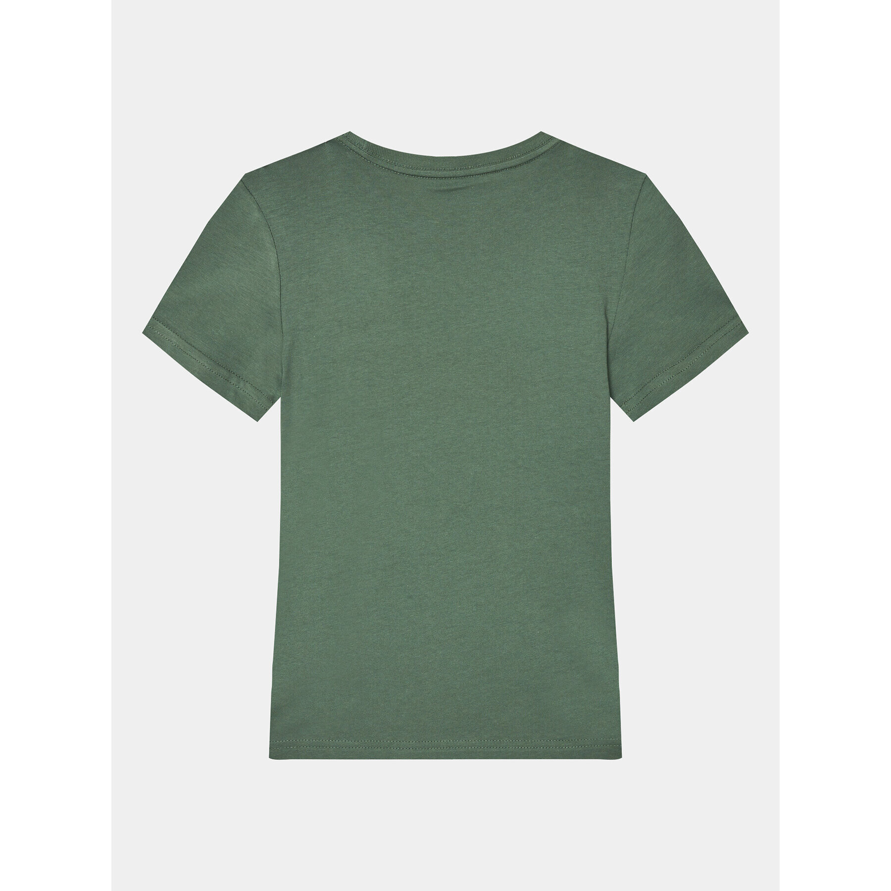 Puma Tricou Ess Logo 586960 Verde Regular Fit - Pled.ro