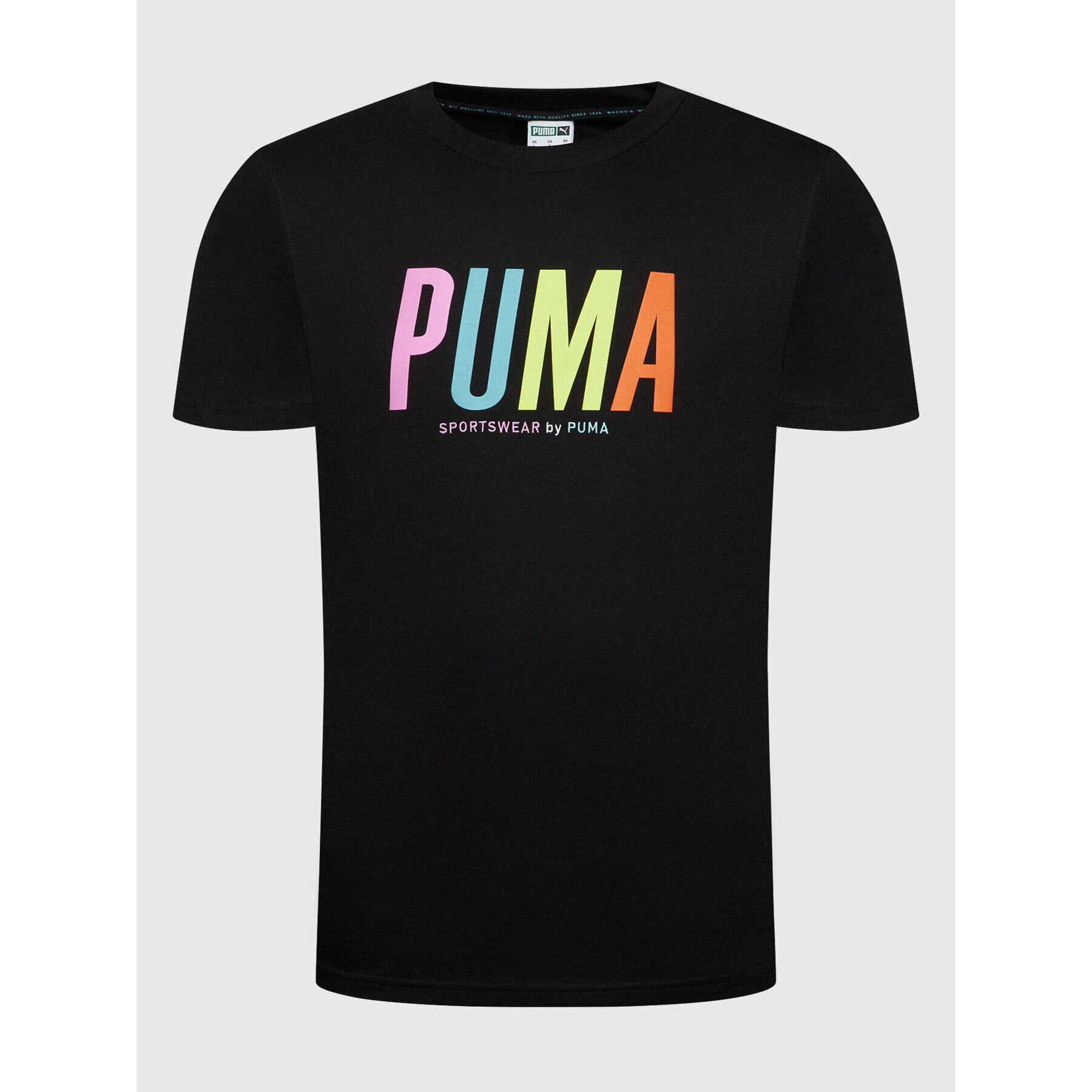 Puma Tricou Graphic 533623 Negru Regular Fit - Pled.ro