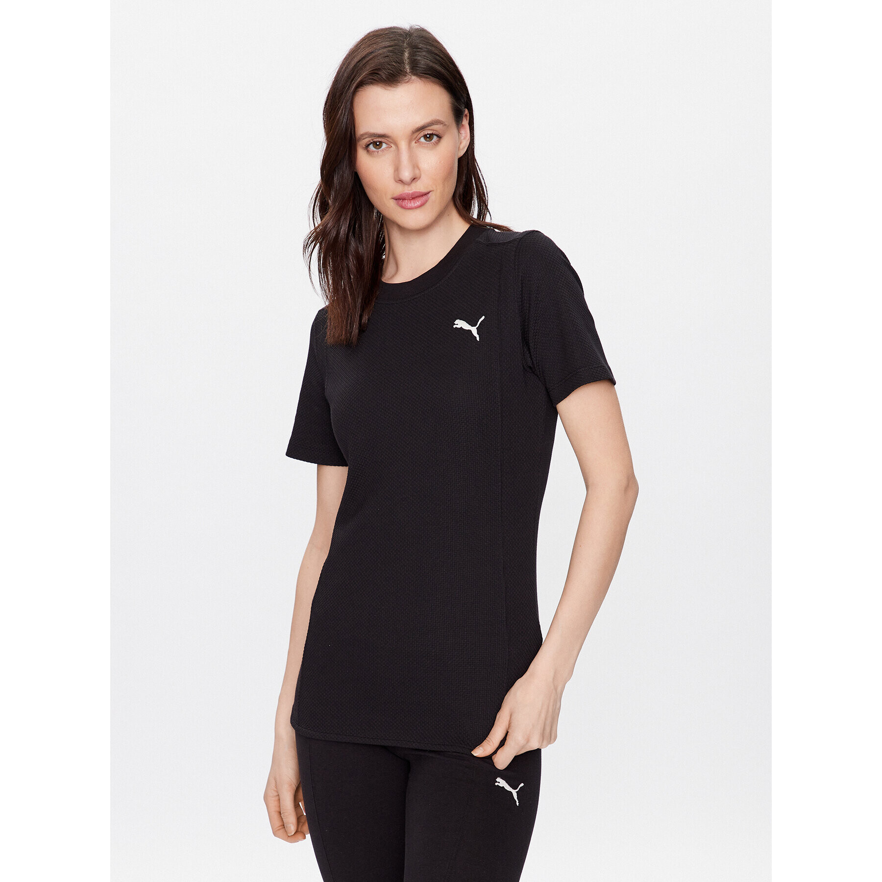 Puma Tricou Her 674063 Negru Slim Fit - Pled.ro