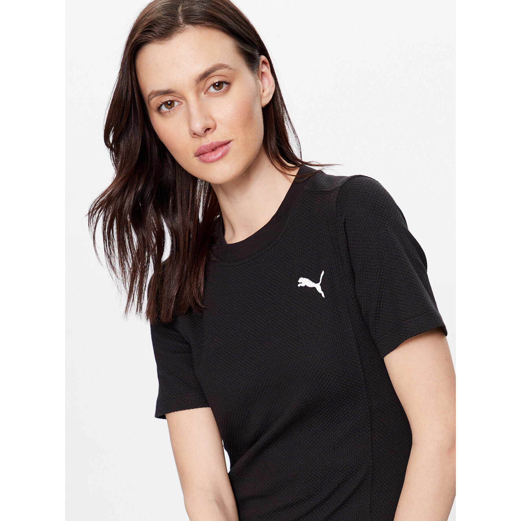 Puma Tricou Her 674063 Negru Slim Fit - Pled.ro