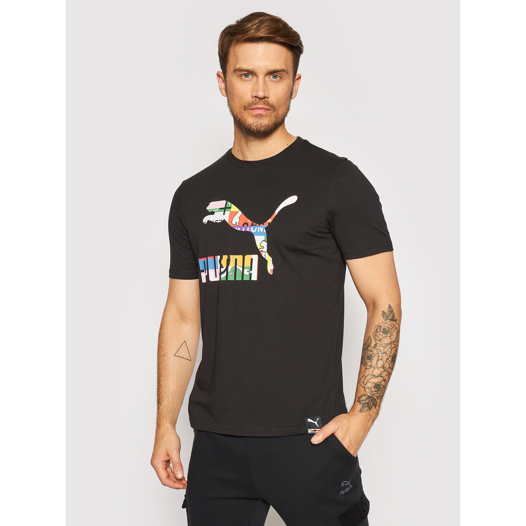 Puma Tricou International 599804 Negru Regular Fit - Pled.ro