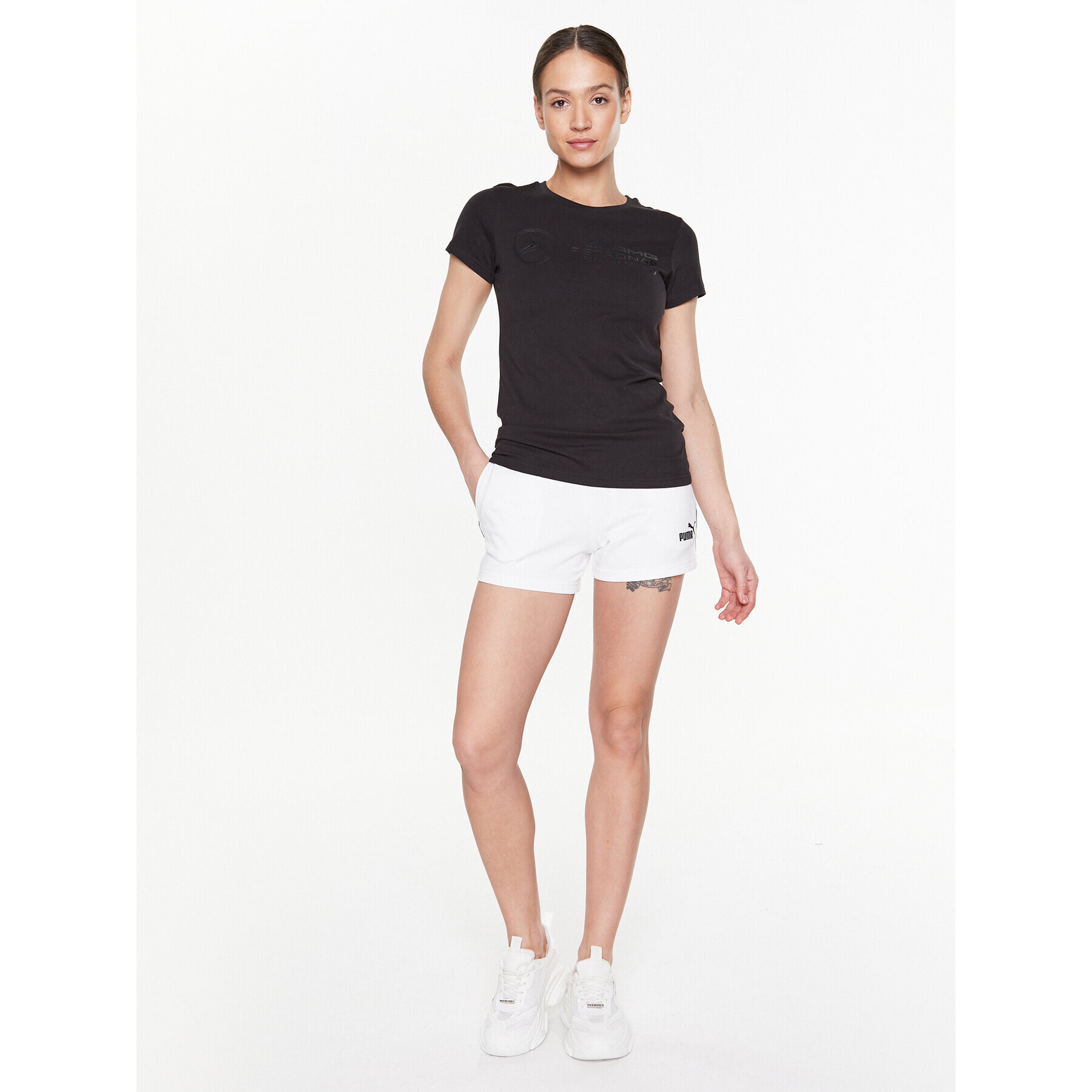 Puma Tricou Mapf1 536445 Negru Slim Fit - Pled.ro