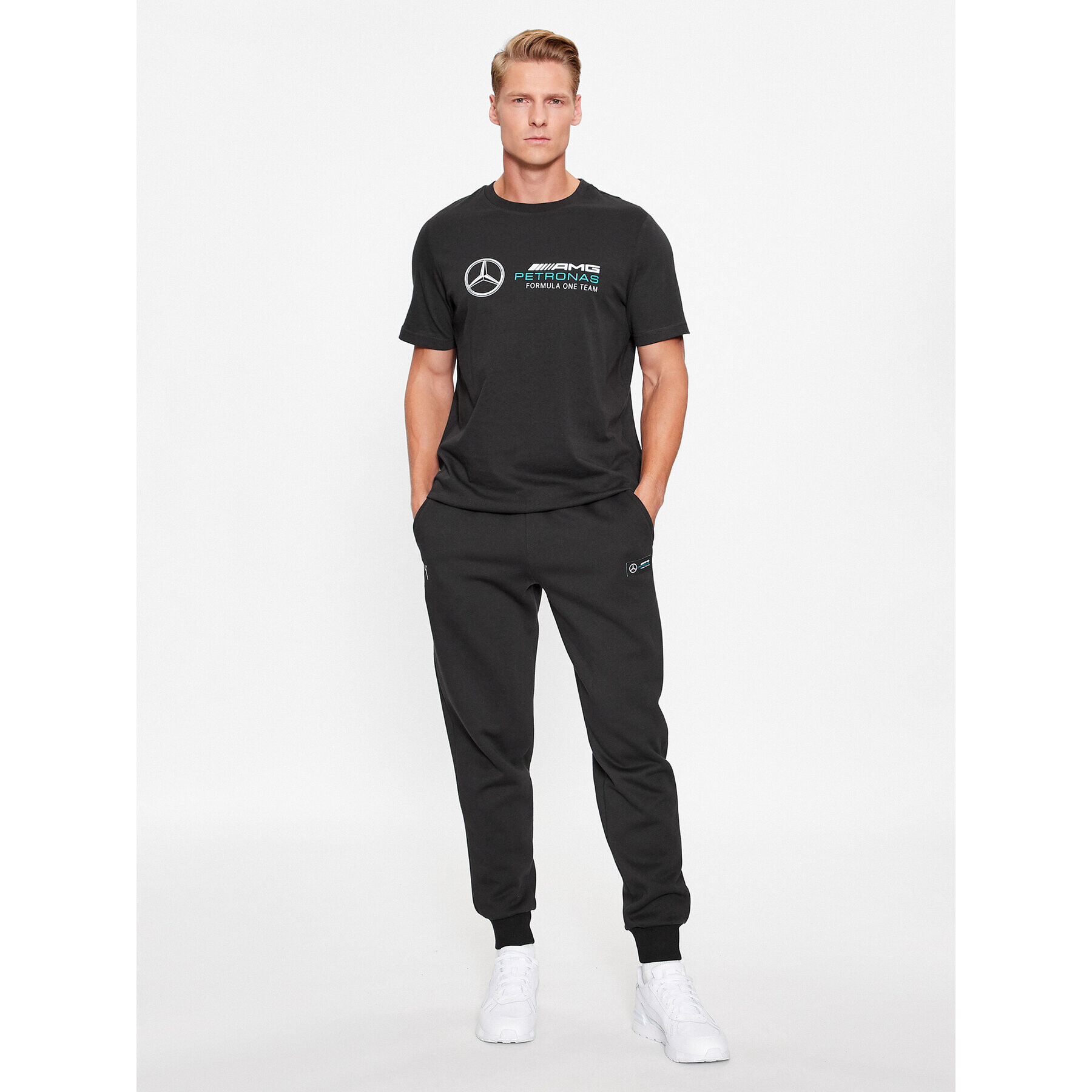 Puma Tricou Mapf1 Ess 621165 Negru Regular Fit - Pled.ro