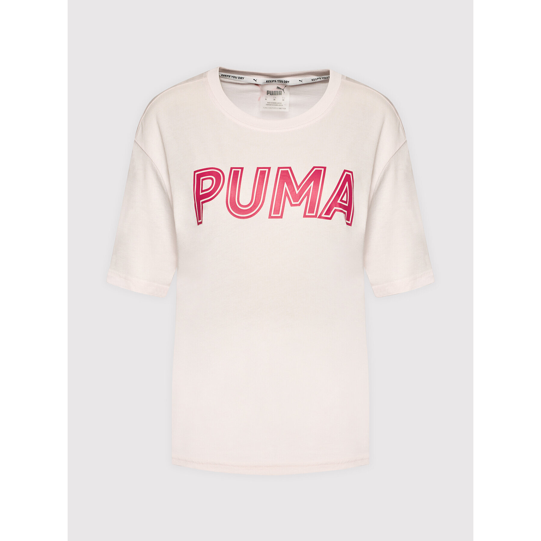 Puma Tricou Modern Sports Logo 581229 Roz Relaxed Fit - Pled.ro