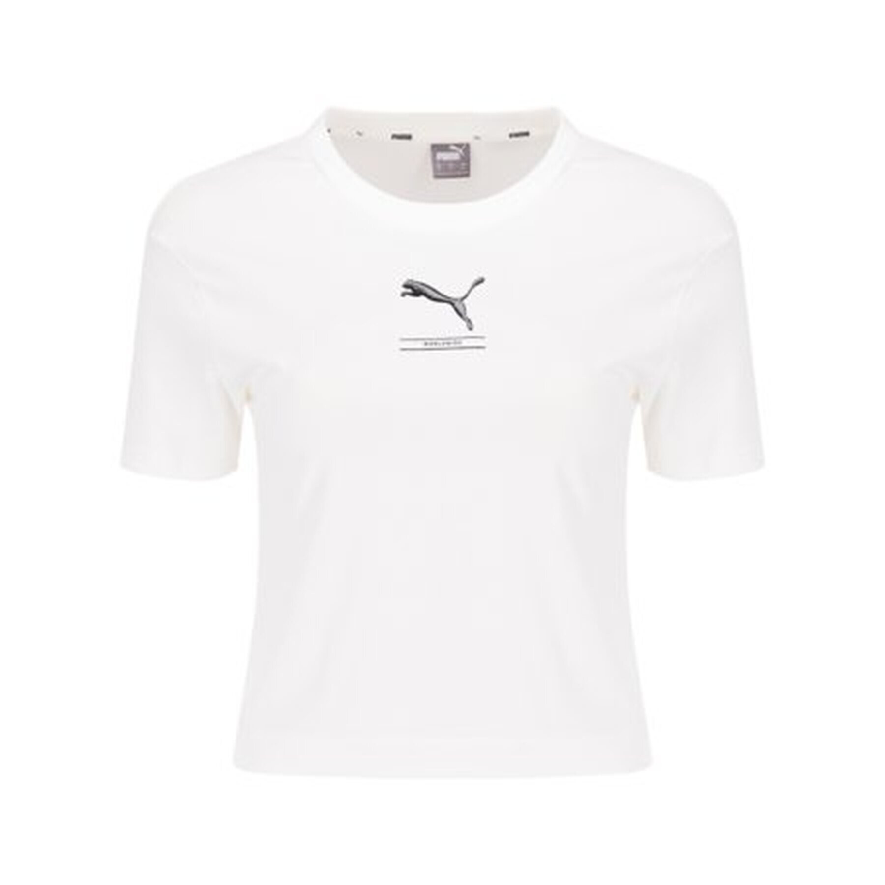 Puma Tricou Nu-Tility 581377 Alb Slim Fit - Pled.ro