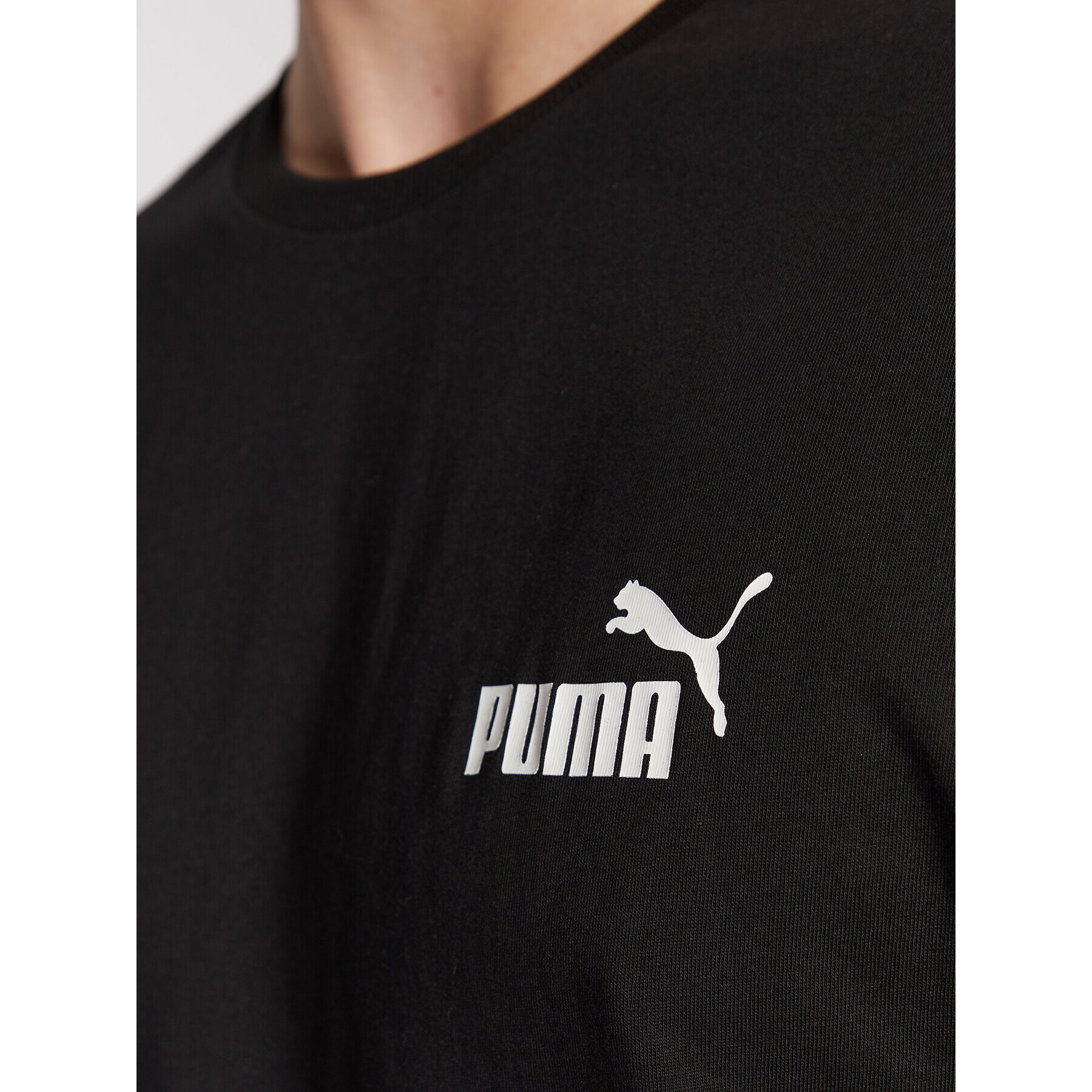 Puma Tricou Power Colorblock 671567 Negru Relaxed Fit - Pled.ro