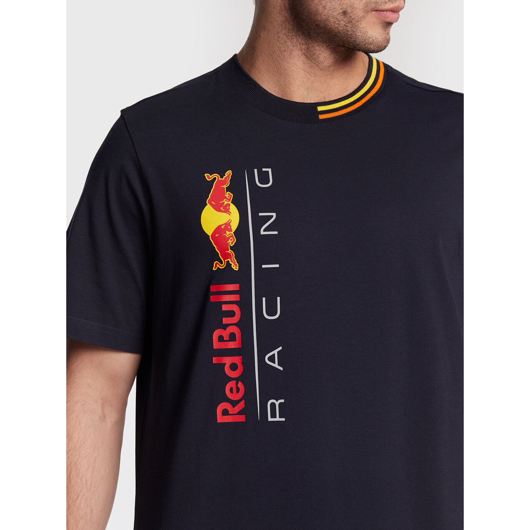 Puma Tricou Red Bull Racing Big Logo 536185 Bleumarin Regular Fit - Pled.ro