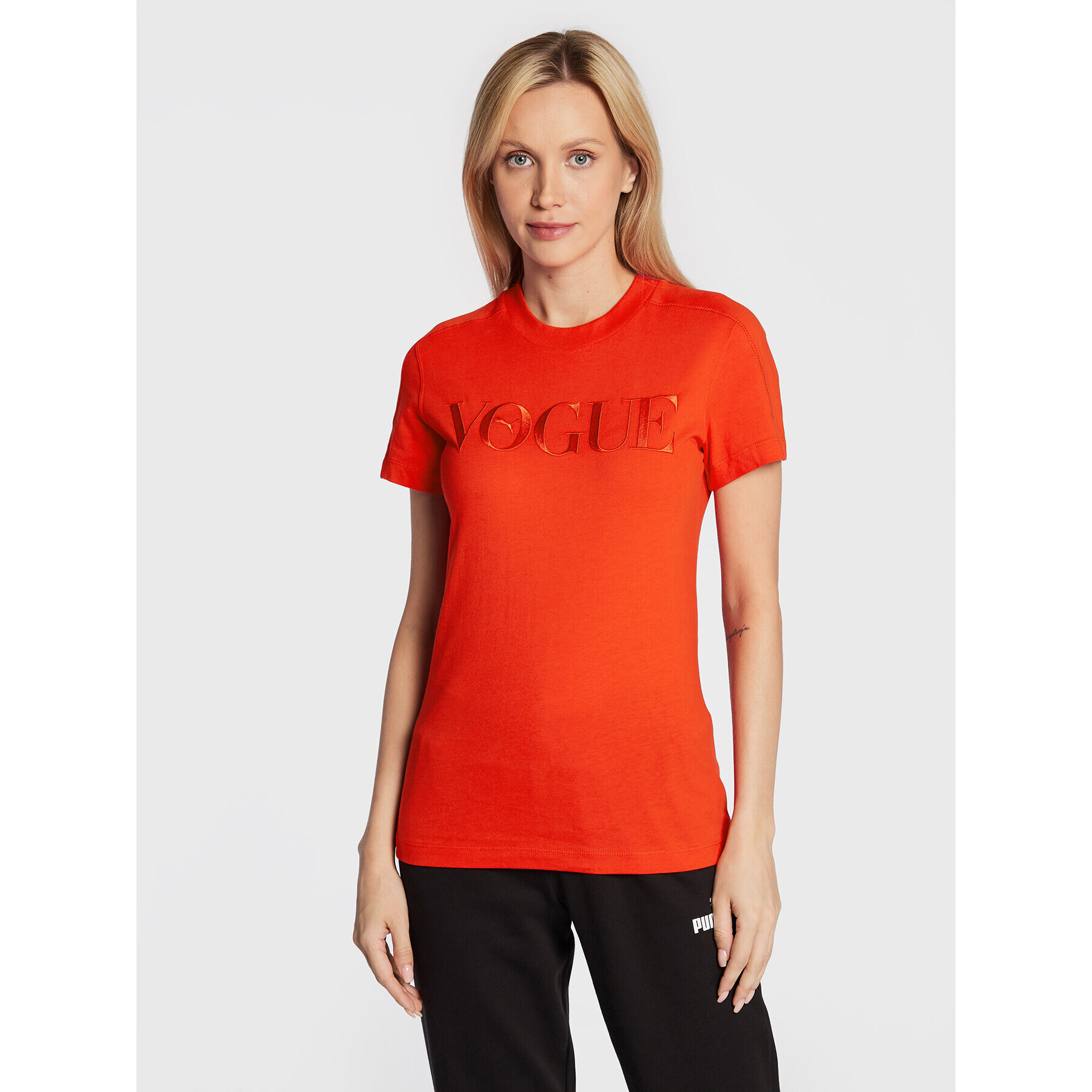 Puma Tricou VOGUE 535234 Roșu Regular Fit - Pled.ro