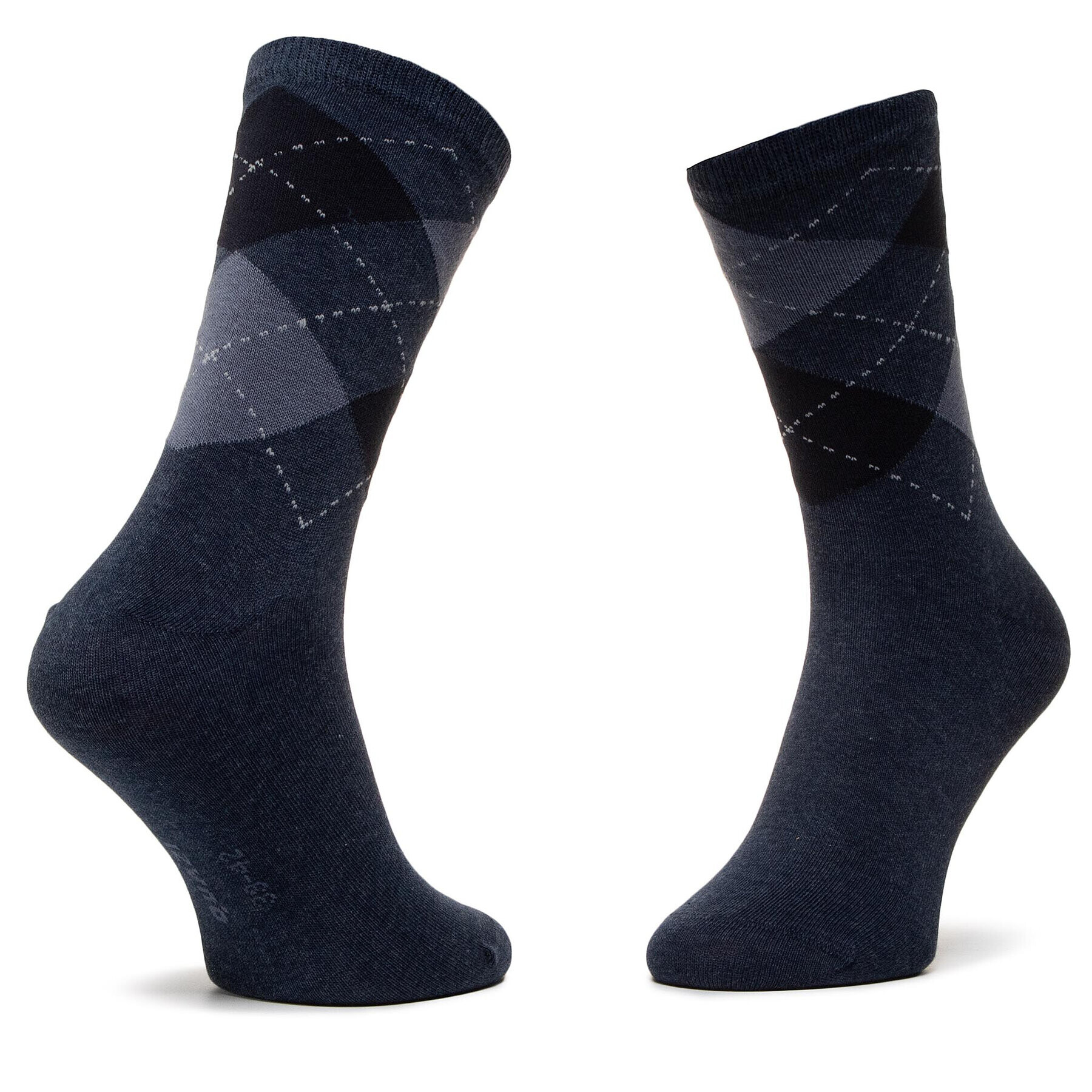 QUAZI Set de 3 perechi de șosete medii unisex QZ-SOCKS-65-04-WOMAN-002 Bleumarin - Pled.ro