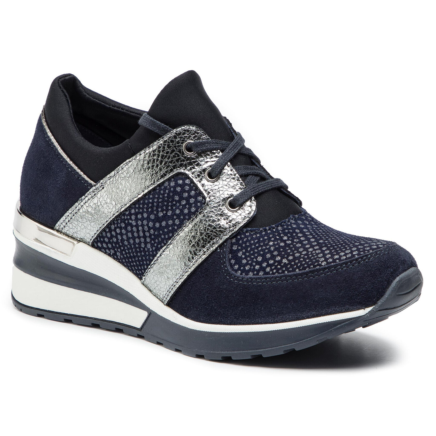 QUAZI Sneakers QZ-12-02-000076 Bleumarin - Pled.ro