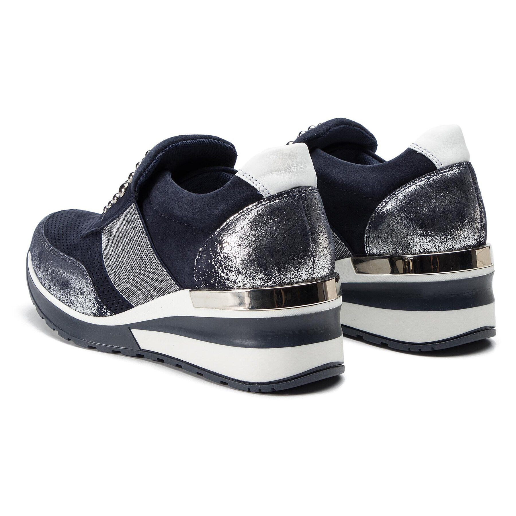 QUAZI Sneakers QZ-12-02-000077 Bleumarin - Pled.ro