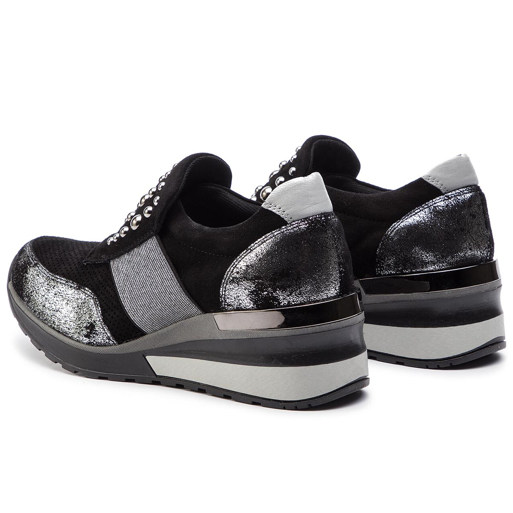 QUAZI Sneakers QZ-12-02-000077 Negru - Pled.ro