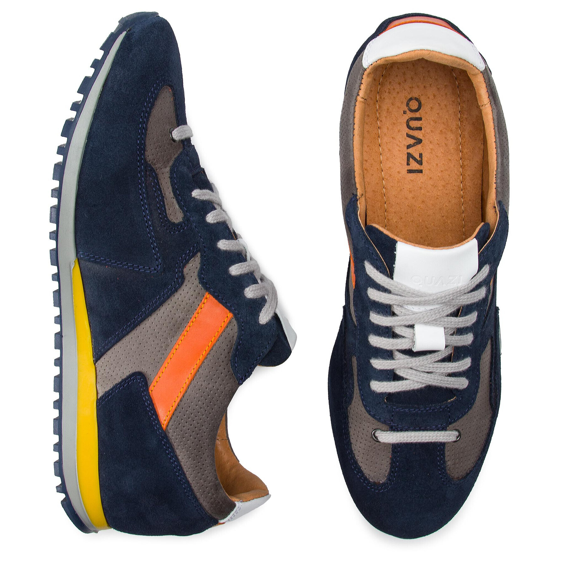 QUAZI Sneakers QZ-12-02-000093 Bleumarin - Pled.ro