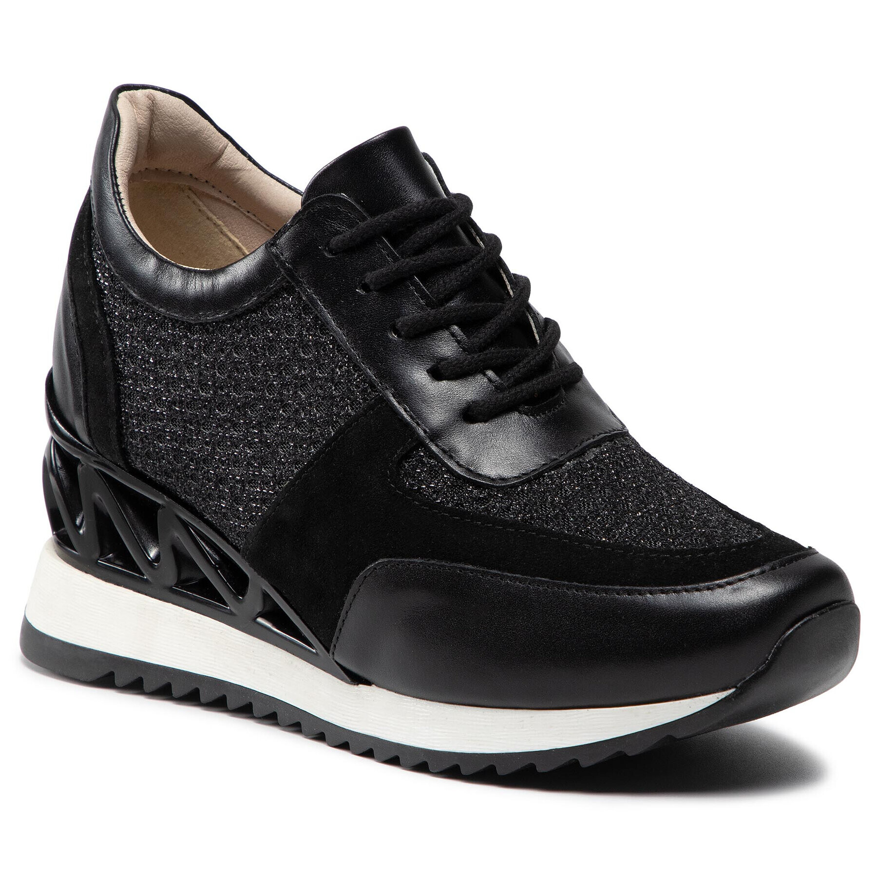 QUAZI Sneakers QZ-39-02-000251 Negru - Pled.ro