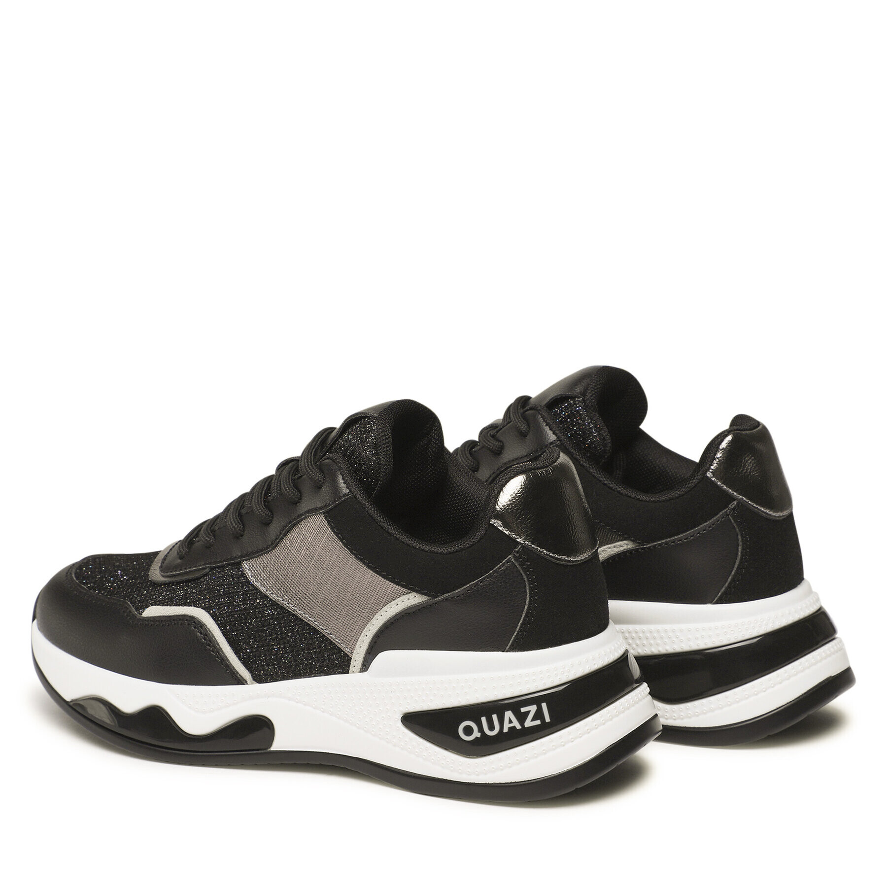 QUAZI Sneakers WS111-05 Negru - Pled.ro