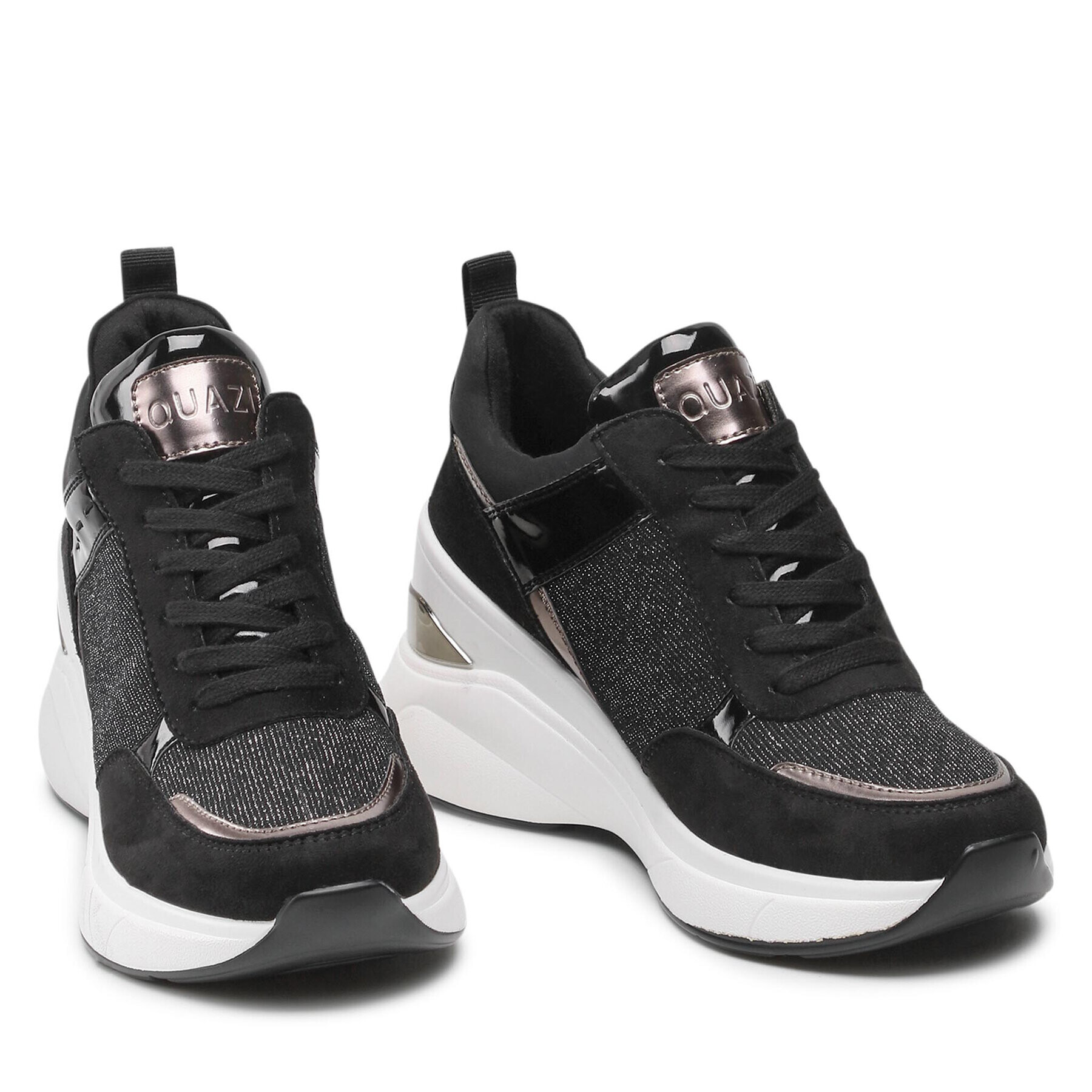 QUAZI Sneakers WS135-01 Negru - Pled.ro