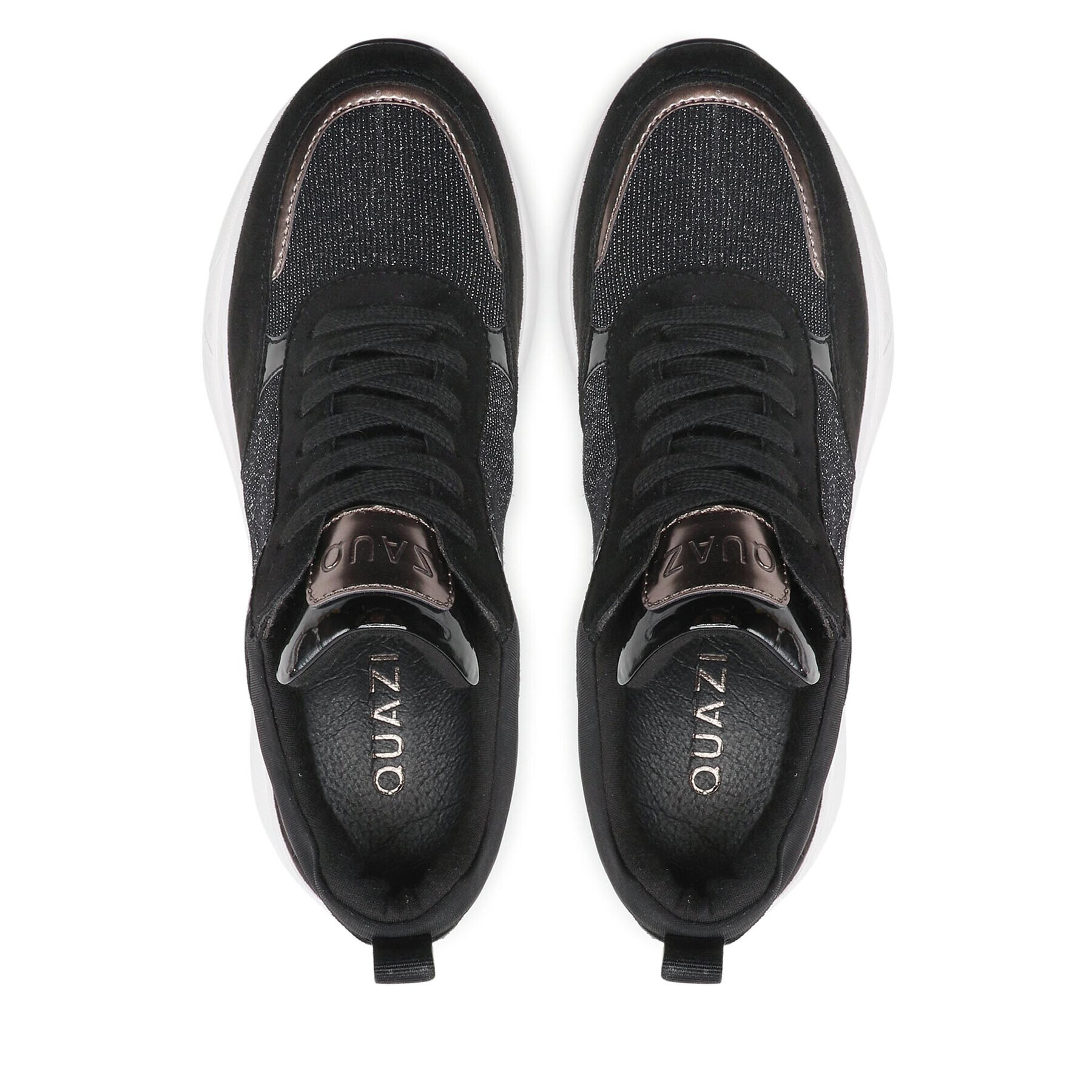 QUAZI Sneakers WS135-01 Negru - Pled.ro